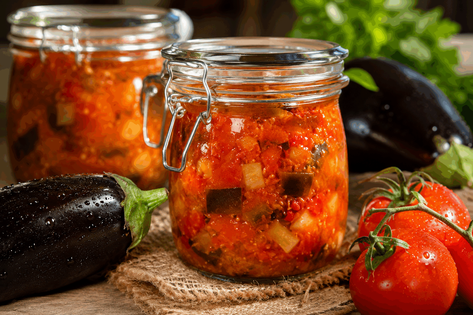 Aubergines à la sauce tomate : la recette familiale qui se conserve tout l’hiver 🍆👌 Description Ce plat réconfortant met à l’honneur des aubergines fondantes plongées dans une sauce tomate maison riche et parfumée. Originaire du sud de la France et de la Méditerranée, cette recette familiale est parfaite pour accompagner vos repas d’hiver grâce à sa capacité à se conserver longtemps au frais. Idéale à préparer en grande quantité, elle évoque chaleur et convivialité. Informations Temps de préparation : 25 minutes Temps de cuisson : 45 minutes Nombre de portions : 6 personnes Difficulté : Facile Ingrédients Pour les aubergines 800 g d’aubergines (2 grandes aubergines environ) 2 cuillères à soupe d’huile d’olive 1 cuillère à café de sel Pour la sauce tomate 800 g de tomates pelées en boîte ou fraîches bien mûres 1 oignon moyen 2 gousses d’ail 3 cuillères à soupe d’huile d’olive 1 branche de basilic frais 1 cuillère à café de sucre Sel et poivre du moulin Préparation Préchauffe le four à 180°C (thermostat 6). Lave et coupe les aubergines en rondelles d’environ 1 cm d’épaisseur. Dispose-les sur une plaque recouverte de papier cuisson, badigeonne-les d’huile d’olive à l’aide d’un pinceau et saupoudre-les de sel. Enfourne les aubergines pour 25 minutes en les retournant à mi-cuisson, jusqu’à ce qu’elles soient tendres et légèrement dorées. Pendant ce temps, prépare la sauce tomate : épluche et émince finement l’oignon et l’ail. Dans une casserole, fais chauffer l’huile d’olive. Fais revenir l’oignon et l’ail à feu moyen pendant 5 minutes sans coloration. Ajoute les tomates pelées, écrase-les à la cuillère en bois. Ajoute le sucre, le sel, le poivre et la branche de basilic. Laisse mijoter doucement pendant 20 minutes, en remuant de temps en temps. Retire la branche de basilic et rectifie l’assaisonnement si besoin. Dans un plat hermétique ou des bocaux stérilisés, dispose une couche d’aubergines, puis une couche de sauce tomate. Répète l’opération jusqu’à épuisement des ingrédients, en terminant par une couche de sauce. Ferme le plat ou les bocaux et laisse refroidir à température ambiante avant de les placer au réfrigérateur ou de stériliser les bocaux pour une conservation longue durée. Astuces Pour éviter que les aubergines ne soient trop amères ou imbibées d’huile, sale-les et laisse-les dégorger 30 minutes avant cuisson, puis épongez-les avec du papier absorbant. Si vous utilisez des tomates fraîches, pelez-les rapidement à l’eau bouillante puis épépinez-les pour une sauce plus douce. Pour une conservation hivernale, pasteurisez les bocaux dans un bain-marie pendant 40 minutes après remplissage. Variante gourmande : ajoutez un peu de parmesan râpé sur les aubergines avant de dresser les couches dans le plat. Service Servez ces aubergines à la sauce tomate tièdes ou froides en accompagnement d’un plat de viande grillée, d’un poisson ou simplement avec du riz ou des pâtes. Parfaites aussi en entrée ou en antipasti, elles rappellent les saveurs du Sud et apportent une touche maison et authentique à vos repas tout au long de l’hiver.
