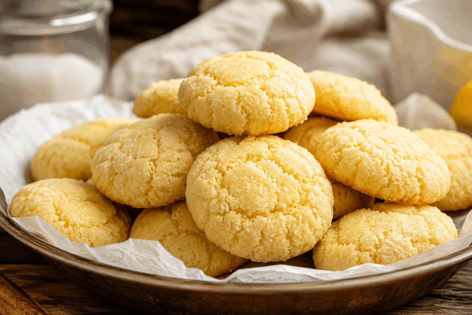 Biscuits fondants en 5 ingrédients et 10 minutes, la recette qui fait fondre tout le monde 🔥 Description Ces biscuits fondants sont une véritable douceur rapide à préparer avec seulement 5 ingrédients simples. Leur texture moelleuse et leur goût légèrement sucré séduisent petits et grands, parfaits pour un goûter improvisé ou un dessert express. Une recette facile et rapide qui saura accompagner toutes vos pauses gourmandes. Informations Temps de préparation : 5 minutes Temps de cuisson : 5 minutes Nombre de portions : 12 biscuits Difficulté : Facile Ingrédients Pour la pâte 150 g de farine de blé 100 g de sucre 100 g de beurre doux 1 œuf 1 cuillère à café d’extrait de vanille Préparation Préchauffe le four à 180°C (chaleur tournante si possible). Fais fondre le beurre doucement au micro-ondes ou dans une petite casserole. Dans un saladier, bats l’œuf avec le sucre jusqu’à obtenir un mélange homogène et légèrement mousseux. Ajoute le beurre fondu et l’extrait de vanille, puis mélange bien. Incorpore la farine progressivement en mélangeant jusqu’à obtenir une pâte souple, légèrement collante mais maniable. Forme des petites boules de pâte (environ 12) et dispose-les sur une plaque de cuisson recouverte de papier sulfurisé en les espaçant. Aplatis légèrement chaque boule avec la paume de la main pour former des biscuits. Enfourne pour environ 5 minutes. Les biscuits doivent rester légèrement mous à la sortie du four, ils durciront en refroidissant. Laisse refroidir 5 minutes sur la plaque puis dépose sur une grille pour terminer le refroidissement. Astuces Pour des biscuits encore plus parfumés, ajoute une pincée de cannelle ou de zestes d’agrume dans la pâte. Si la pâte est trop collante, réserve-la 10 minutes au réfrigérateur avant de former les biscuits. Utilise du beurre de qualité pour un meilleur goût et une texture optimale. Conserve les biscuits dans une boîte hermétique pour préserver leur moelleux. Service Ces biscuits fondants sont délicieux servis avec un thé, un café ou un verre de lait frais. Ils conviennent parfaitement pour un goûter rapide, un petit déjeuner gourmand ou pour accompagner un dessert léger. Présente-les dans une jolie boîte ou un plat transparent pour un effet « fait maison » chaleureux.