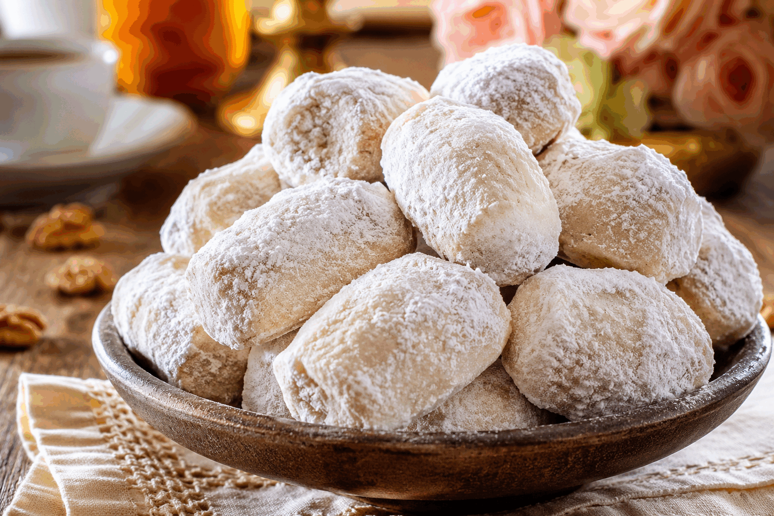 Biscuits sablés qui fondent en bouche, prêts en 5 minutes chrono ! ✨👌 Description Ces biscuits sablés sont d’une délicatesse incomparable, avec une texture fondante qui se dissout rapidement en bouche. Leur préparation ultrarapide en seulement 5 minutes en fait une gourmandise idéale pour une pause sucrée improvisée. Parfaits pour accompagner un thé ou un café, ils séduisent petits et grands grâce à leur saveur douce et beurrée. Informations Temps de préparation : 5 minutes Temps de cuisson : 12 minutes Nombre de portions : 20 biscuits Difficulté : Facile Ingrédients Pour la pâte sablée 150 g de farine 100 g de beurre doux froid 70 g de sucre glace 1 pincée de sel 1 jaune d'œuf 1 cuillère à café d’extrait de vanille Préparation Préchauffe le four à 180°C (thermostat 6). Casse le beurre froid en petits morceaux et mélange-le rapidement avec la farine et le sucre glace dans un saladier. Ajoute la pincée de sel, le jaune d'œuf et l’extrait de vanille, puis pétris rapidement à la main pour former une pâte homogène sans trop la travailler. Forme une boule avec la pâte, puis roule-la en un boudin d’environ 4 cm de diamètre. Coupe le boudin en tranches d’environ 1 cm d’épaisseur et dispose-les sur une plaque recouverte de papier cuisson en les espaçant légèrement. Enfourne pour 12 minutes jusqu’à ce que les bords soient légèrement dorés. Laisse refroidir sur une grille avant de déguster afin que les biscuits deviennent bien fondants. Astuces Travaille rapidement la pâte pour éviter que le beurre ne fonde et que les biscuits ne deviennent durs après cuisson. Pour varier les plaisirs, ajoute une pincée de cannelle ou remplace la vanille par du zeste de citron. Conserve les biscuits dans une boîte hermétique pour préserver leur texture fondante plusieurs jours. Utilise du beurre de bonne qualité, car il est l’ingrédient clé pour obtenir cette texture fondante si caractéristique. Service Servez ces biscuits sablés avec une tasse de thé, un café ou un chocolat chaud pour un goûter convivial et rapide. Ils accompagnent aussi très bien une salade de fruits frais pour une touche gourmande légère lors d’un dessert estival.