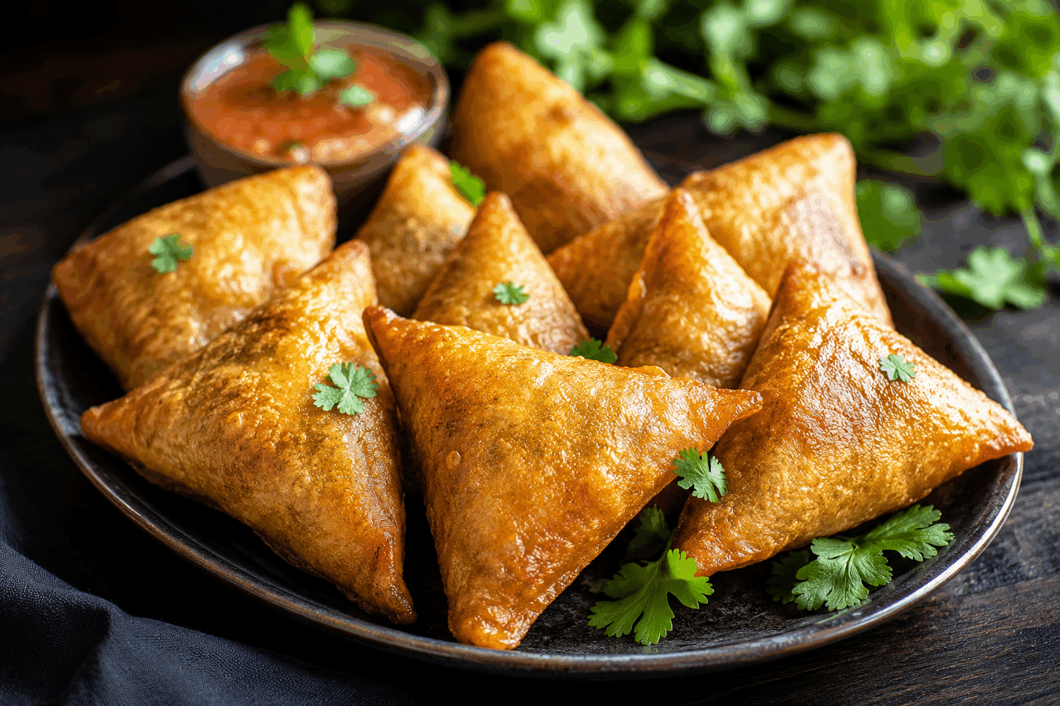 Briouates aux épinards et fromage prêts en 10 minutes, la recette facile qui régale 🔥 Description Les briouates aux épinards et fromage sont de petites pâtisseries croustillantes et savoureuses, typiques de la cuisine marocaine. Leur garniture fondante combine la douceur des épinards avec le goût subtil du fromage, le tout enveloppé dans une pâte fine et dorée. Parfaits en apéritif ou en entrée, ils se préparent rapidement et régalent à coup sûr. Informations Temps de préparation : 7 minutes Temps de cuisson : 3 minutes Nombre de portions : 12 pièces Difficulté : Facile Ingrédients Pour la garniture 200 g d'épinards frais ou surgelés 100 g de fromage frais (type ricotta, feta ou fromage à tartiner) 1 petit oignon 1 gousse d'ail 1 cuillère à soupe d'huile d'olive 1/2 cuillère à café de cumin en poudre Sel et poivre noir du moulin Quelques feuilles de coriandre fraîche (facultatif) Pour la pâte 12 feuilles de brick Huile d’olive pour la cuisson Préparation Rince et émince finement les épinards si vous utilisez des frais. Si surgelés, décongèle-les et presse-les pour retirer l’excès d’eau. Épluche et hache finement l’oignon et l’ail. Fais-les revenir dans une poêle avec une cuillère à soupe d’huile d’olive à feu moyen pendant 2 minutes jusqu’à ce qu’ils soient translucides. Ajoute les épinards, le cumin, le sel et le poivre. Fais sauter pendant 2 minutes pour bien évaporer l’eau et mélanger les saveurs. Retire du feu. Incorpore le fromage frais et la coriandre ciselée, puis mélange bien pour obtenir une garniture homogène. Découpe les feuilles de brick en bandes d’environ 8 cm de largeur. Dépose une cuillère de garniture vers le bord d’une bande. Plie la pâte en triangle en rabattant plusieurs fois, comme un samoussa, jusqu’à obtenir un petit triangle fermé. Chauffe une poêle avec un peu d’huile d’olive à feu moyen. Dépose les briouates et fais-les dorer 1 à 2 minutes de chaque côté jusqu’à ce qu’elles soient bien croustillantes et dorées. Égoutte les briouates sur du papier absorbant avant de servir. Astuces Pour gagner du temps, tu peux utiliser des épinards surgelés bien pressés, mais les frais apportent plus de fraîcheur. Si tu n’as pas de feuilles de brick, la pâte filo se substitue très bien en respectant le même pliage. Pour une version plus piquante, ajoute une pincée de piment d’Espelette ou quelques gouttes de harissa dans la garniture. Ces briouates peuvent être préparées à l’avance et réchauffées au four à 180°C pendant 5 minutes avant de servir pour retrouver leur croustillant. Service Sers les briouates chaudes en apéritif ou en entrée, accompagnées d’une salade fraîche et d’un filet de citron ou d’une sauce au yaourt citronnée. Elles sont idéales lors d’un repas convivial ou pour impressionner tes invités avec peu de temps de préparation.