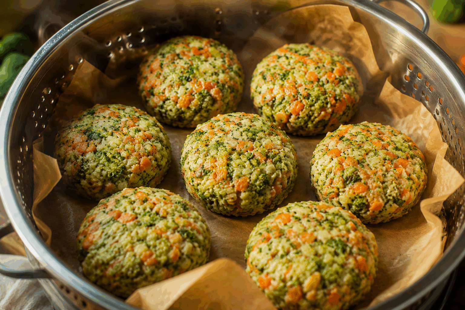 Brocoli-carotte express : 3 ingrédients pour un plat savoureux et sans œufs 👌 Description Ce plat simple et rapide met en valeur la fraîcheur du brocoli et la douceur de la carotte dans une préparation légère et goûteuse. Sans œufs ni ingrédients compliqués, il convient parfaitement à un repas express ou une entrée saine en toute saison. Informations Temps de préparation : 10 minutes Temps de cuisson : 10 minutes Nombre de portions : 4 personnes Difficulté : Facile Ingrédients Légumes 300 g de brocoli (fleurs seulement) 300 g de carottes Assaisonnement 2 cuillères à soupe d'huile d'olive Sel et poivre du moulin Préparation Rincez soigneusement le brocoli et détaillez-le en petits bouquets. Épluchez les carottes puis coupez-les en fines rondelles ou en bâtonnets pour une cuisson rapide. Faites chauffer l'huile d'olive dans une poêle à feu moyen. Ajoutez les carottes, faites-les revenir 3 minutes en remuant régulièrement. Incorporez le brocoli, salez, poivrez et mélangez bien. Couvrez la poêle et laissez cuire à feu doux pendant 7 minutes, jusqu'à ce que les légumes soient tendres mais encore légèrement croquants. Rectifiez l’assaisonnement si besoin avant de servir. Astuces Pour conserver la couleur vive du brocoli, plongez-le dans de l’eau glacée après cuisson. Ajoutez un filet de jus de citron avant de servir pour réveiller les saveurs. Remplacez l’huile d’olive par une noisette de beurre pour plus de gourmandise. Accompagnez ce plat d’un filet de sauce soja pour une touche asiatique. Service Servez ce plat en accompagnement d’une viande blanche, d’un poisson grillé ou d’un riz parfumé. Il s’adapte également très bien à un déjeuner léger, présenté dans un bol ou une jolie assiette, décoré d’un brin de persil frais ou de graines de sésame grillées.