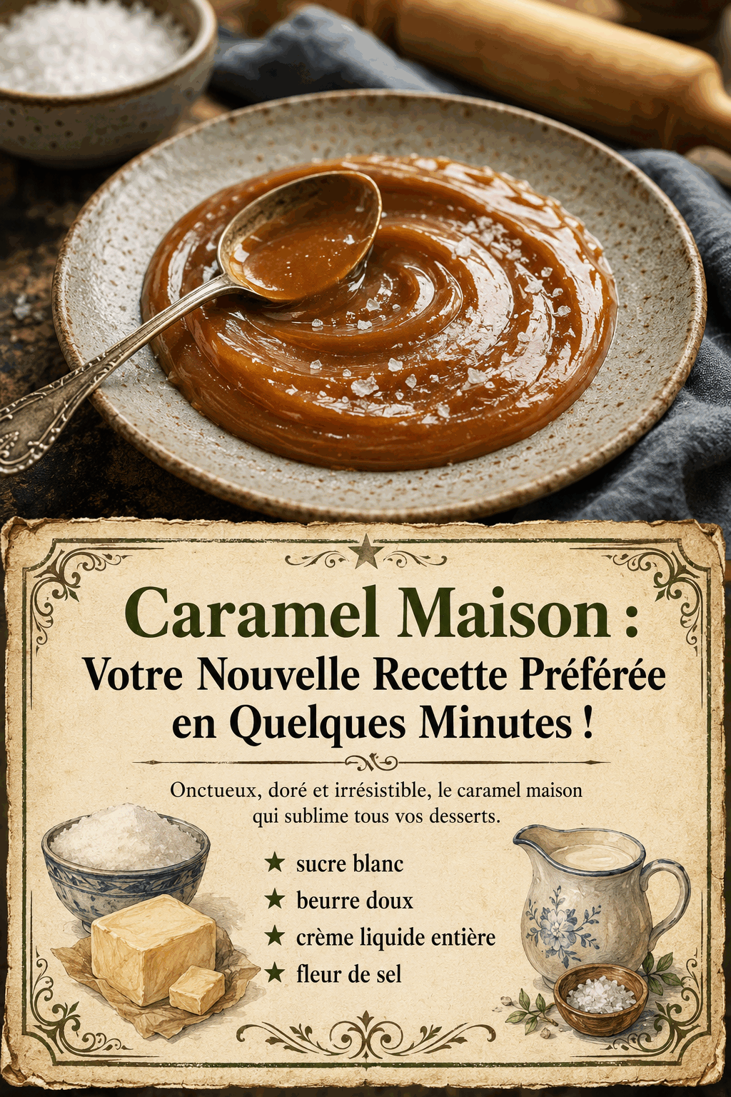 Caramel Maison : Votre Nouvelle Recette Préférée en Quelques Minutes !