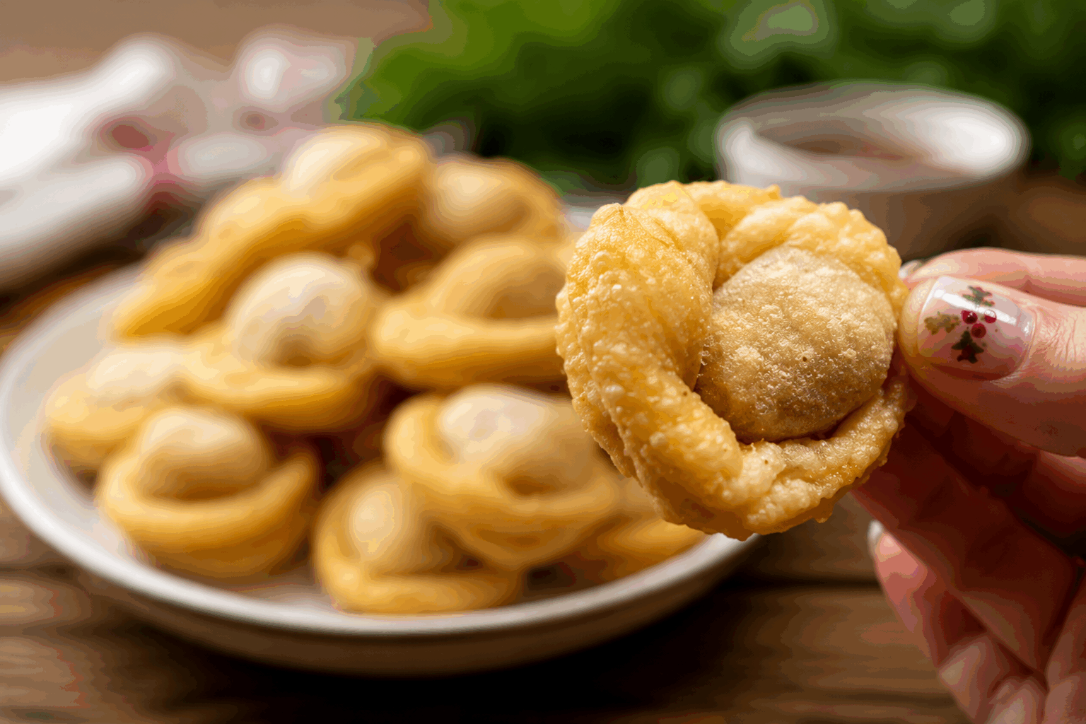 Ces raviolis frits croustillants prêts en 10 minutes vont vous faire fondre 😍 Description Ces raviolis frits sont une explosion de textures et de saveurs : une enveloppe croustillante dorée renfermant une farce fondante et parfumée. Parfaits pour un apéritif original ou une entrée gourmande à partager, ils se préparent rapidement et raviront petits et grands grâce à leur côté croustillant et leur goût riche. Informations Temps de préparation : 5 minutes Temps de cuisson : 5 minutes Nombre de portions : 12 pièces Difficulté : Facile Ingrédients Pour les raviolis 12 feuilles de pâte à raviolis (disponibles en épicerie asiatique ou en supermarché) Pour la garniture 100 g de fromage ricotta ou fromage frais 50 g d’épinards frais hachés finement 30 g de parmesan râpé 1 gousse d’ail écrasée Sel et poivre noir du moulin Une pincée de noix de muscade Pour la friture 200 ml d’huile végétale (tournesol ou arachide) Préparation Mélange dans un bol la ricotta, les épinards hachés, le parmesan, l’ail, la noix de muscade, puis sale et poivre selon votre goût. Dépose une feuille de pâte à ravioli sur une surface propre et humide. Dépose une petite cuillère à café de garniture au centre. Humidifie légèrement les bords de la pâte avec un doigt trempé dans de l’eau froide pour faciliter la soudure. Replie la pâte en deux pour former un demi-cercle et appuie bien sur les bords pour sceller hermétiquement, en évitant les bulles d’air. Répète pour tous les raviolis. Fais chauffer l’huile dans une poêle profonde ou une friteuse à 180°C. Plonge les raviolis par petites quantités et laisse frire environ 2 à 3 minutes jusqu’à ce qu’ils soient bien dorés et croustillants. Égoutte-les sur du papier absorbant pour retirer l’excès d’huile. Astuces Pour une cuisson uniforme, veille à bien sceller les raviolis pour éviter que la garniture ne s’échappe à la friture. Tu peux remplacer les épinards par du basilic frais et de la mozzarella pour une version plus méditerranéenne. Si tu manques de temps, tu peux préparer la garniture à l’avance et assembler les raviolis juste avant la cuisson. Utilise une huile bien chaude pour des raviolis croustillants et non gras. Service Sers ces raviolis frits bien chauds avec une sauce au yaourt à la menthe ou une sauce tomate épicée. Ce plat est idéal pour un apéritif entre amis ou comme entrée gourmande lors d’un repas convivial. Accompagne-les d’une salade verte croquante pour équilibrer les textures.