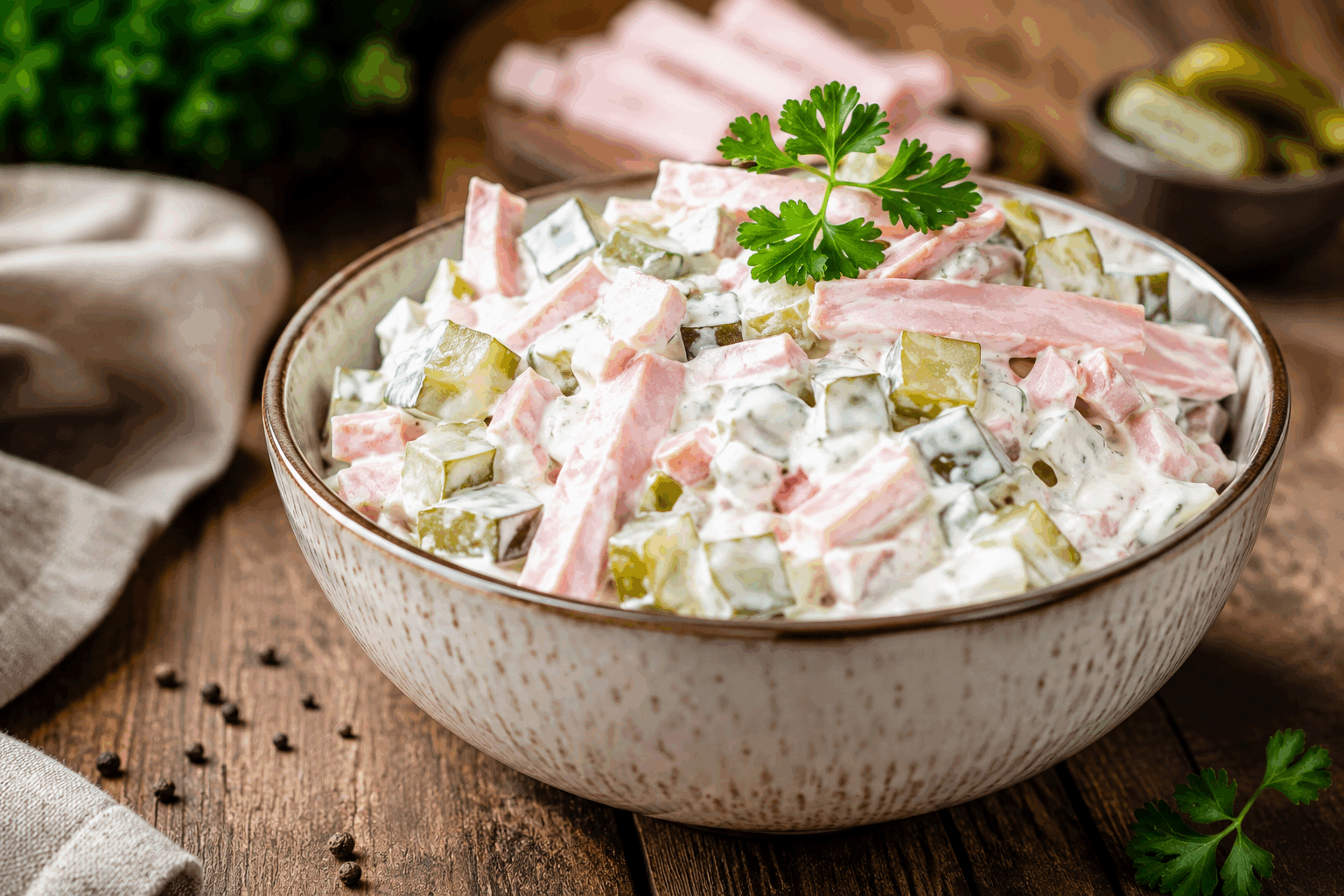 Cette salade gourmande, l’excuse parfaite pour craquer sans culpabiliser 😍 Description Cette salade gourmande est un parfait équilibre entre fraîcheur, saveurs et textures variées. Elle combine des ingrédients sains et savoureux, offrant un plaisir coupable tout en restant légère et rassasiante. Idéale pour un déjeuner convivial ou un dîner léger, elle ravira les amateurs de bonnes choses sans culpabilité. Informations Temps de préparation : 20 minutes Temps de cuisson : 10 minutes Nombre de portions : 4 personnes Difficulté : Facile Ingrédients Pour la salade 150 g de pousses d’épinards frais 150 g de mâche 200 g de quinoa cuit 150 g de dés de poulet grillé 100 g de tomates cerises 1 avocat mûr, coupé en dés 50 g de noix concassées 50 g de cranberries séchées 100 g de feta émiettée Pour la vinaigrette 3 cuillères à soupe d’huile d’olive extra vierge 1 cuillère à soupe de vinaigre balsamique 1 cuillère à café de moutarde douce 1 cuillère à café de miel liquide Sel et poivre du moulin Préparation Fais cuire le quinoa selon les instructions du paquet, puis laisse-le refroidir. Dans un saladier, mélange les pousses d’épinards, la mâche, le quinoa refroidi, les tomates cerises coupées en deux et l’avocat en dés. Ajoute les dés de poulet grillé, les noix concassées, les cranberries séchées et la feta émiettée. Prépare la vinaigrette : dans un bol, émulsionne l’huile d’olive, le vinaigre balsamique, la moutarde et le miel. Sale et poivre à ton goût. Verse la vinaigrette sur la salade et mélange délicatement pour bien répartir la sauce. Réserve au frais pendant 10 minutes avant de servir pour que les saveurs se mêlent bien. Astuces Remplace le poulet par du tofu grillé pour une version végétarienne tout aussi gourmande. Utilise du quinoa tricolore pour apporter une touche colorée et un peu plus de croquant. Pour un goût plus acidulé, ajoute un filet de jus de citron à la vinaigrette. Prépare la salade à l’avance, mais ajoute l’avocat et la feta juste avant de servir pour éviter qu’ils ne se détériorent. Service Servez cette salade gourmande bien fraîche, accompagnée d’un pain de campagne légèrement toasté. Elle convient parfaitement comme plat principal léger ou en entrée généreuse lors d’un déjeuner entre amis ou un dîner d’été.
