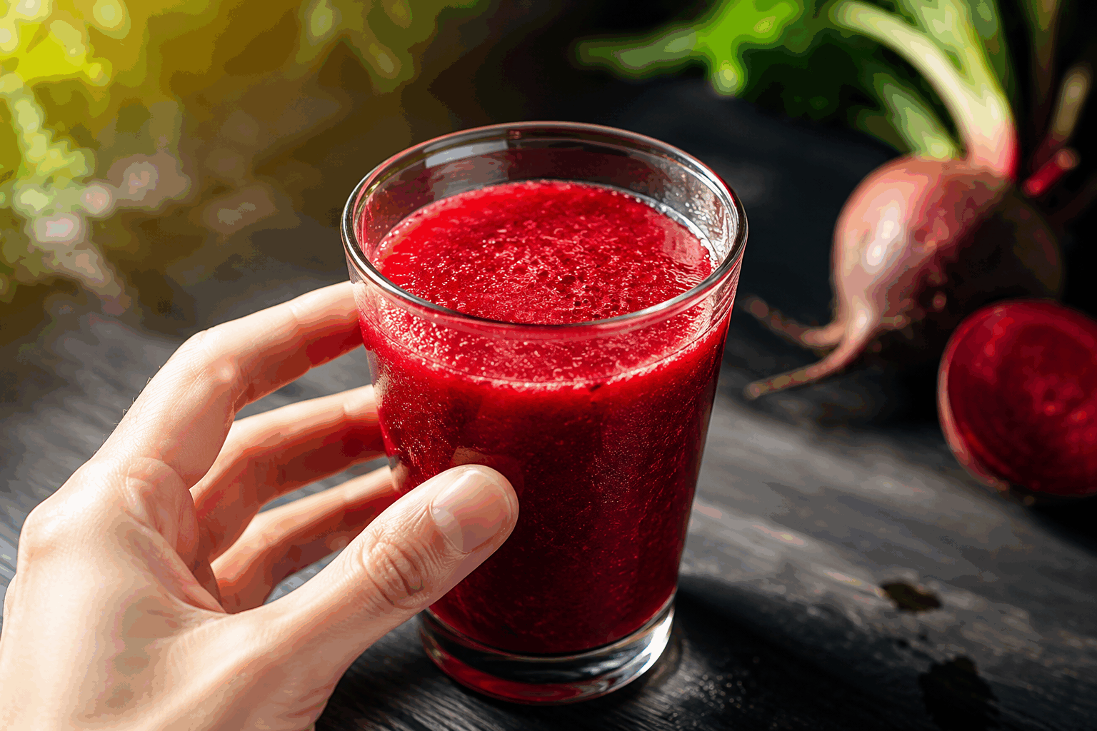 Chaque matin, ce jus naturel combat l’inflammation en 5 minutes ! 🔥 Description Ce jus frais et revitalisant est une alliance parfaite d’ingrédients naturels aux vertus anti-inflammatoires reconnues. Sa couleur vive et son goût acidulé, légèrement sucré et épicé, en font un excellent allié pour bien démarrer la journée. Idéal pour les personnes souhaitant renforcer leur santé et réduire les inflammations de manière naturelle. Informations Temps de préparation : 5 minutes Temps de cuisson : 0 minute Nombre de portions : 2 verres Difficulté : Facile Ingrédients Pour le jus anti-inflammatoire 200 ml d’eau de coco 1 citron jaune 1 petit morceau de curcuma frais (environ 3 cm) 1 petit morceau de gingembre frais (environ 2 cm) 1 pomme verte 1 pincée de poivre noir moulu 1 cuillère à café de miel (facultatif) Préparation Rince soigneusement la pomme, le curcuma et le gingembre. Épluche le curcuma et le gingembre, puis coupe-les en petits morceaux pour faciliter le mixage. Coupe la pomme en quartiers, enlève le cœur et les pépins. Presse le citron pour en extraire le jus. Dans un blender, verse l’eau de coco, ajoute la pomme, le curcuma, le gingembre et le jus de citron. Mixe à haute vitesse pendant environ 1 minute jusqu’à obtention d’un jus homogène. Ajoute la pincée de poivre noir et, si désiré, le miel pour adoucir le goût. Mixe encore quelques secondes. Filtre le jus à l’aide d’une passoire fine ou d’un tamis pour retirer les fibres éventuelles, puis verse dans deux verres. Astuces Utilise de préférence du curcuma frais plutôt que la poudre pour des bienfaits maximaux. Le poivre noir augmente l’absorption de la curcumine, le principe actif du curcuma. Si tu n’as pas d’eau de coco, remplace-la par de l’eau filtrée ou une infusion légère. Prépare ce jus chaque matin pour bénéficier d’un effet optimal sur l’inflammation. Service Verse le jus dans un grand verre transparent pour profiter de sa belle couleur orangée. Ce jus se déguste frais, idéalement à jeun pour maximiser ses effets anti-inflammatoires et revitalisants. Il peut accompagner un petit déjeuner léger et sain, ou être consommé en encas tonique avant une séance de sport.