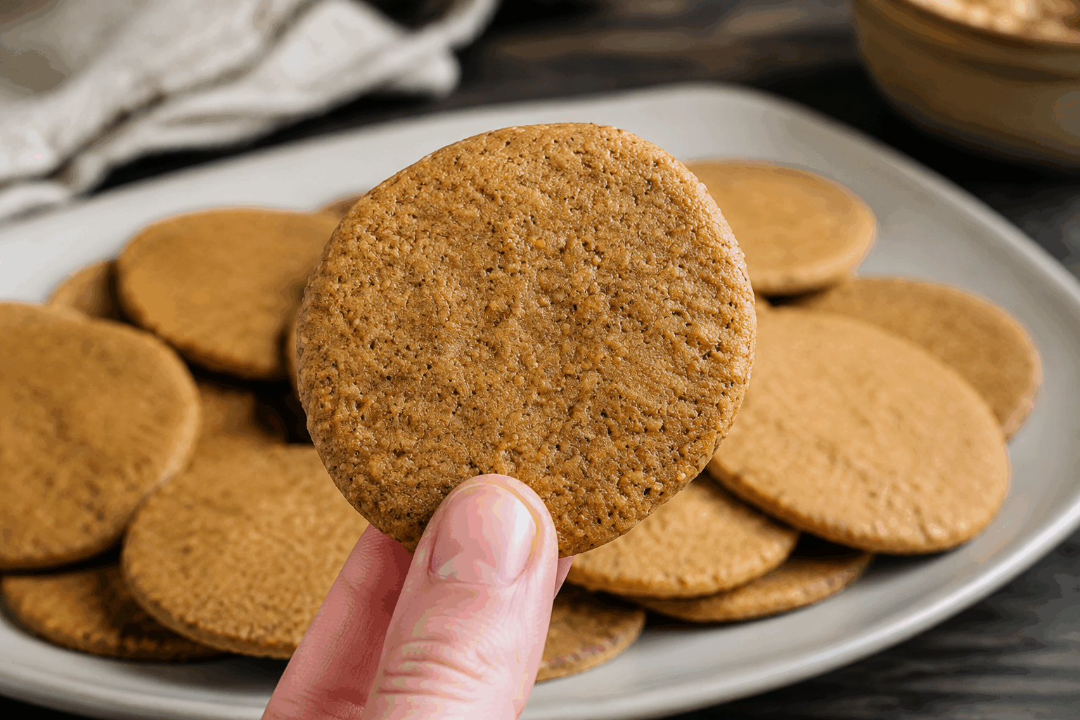 Cookies gourmands sans cuisson ni farine, prêts en 5 minutes et se conservent des mois ✨