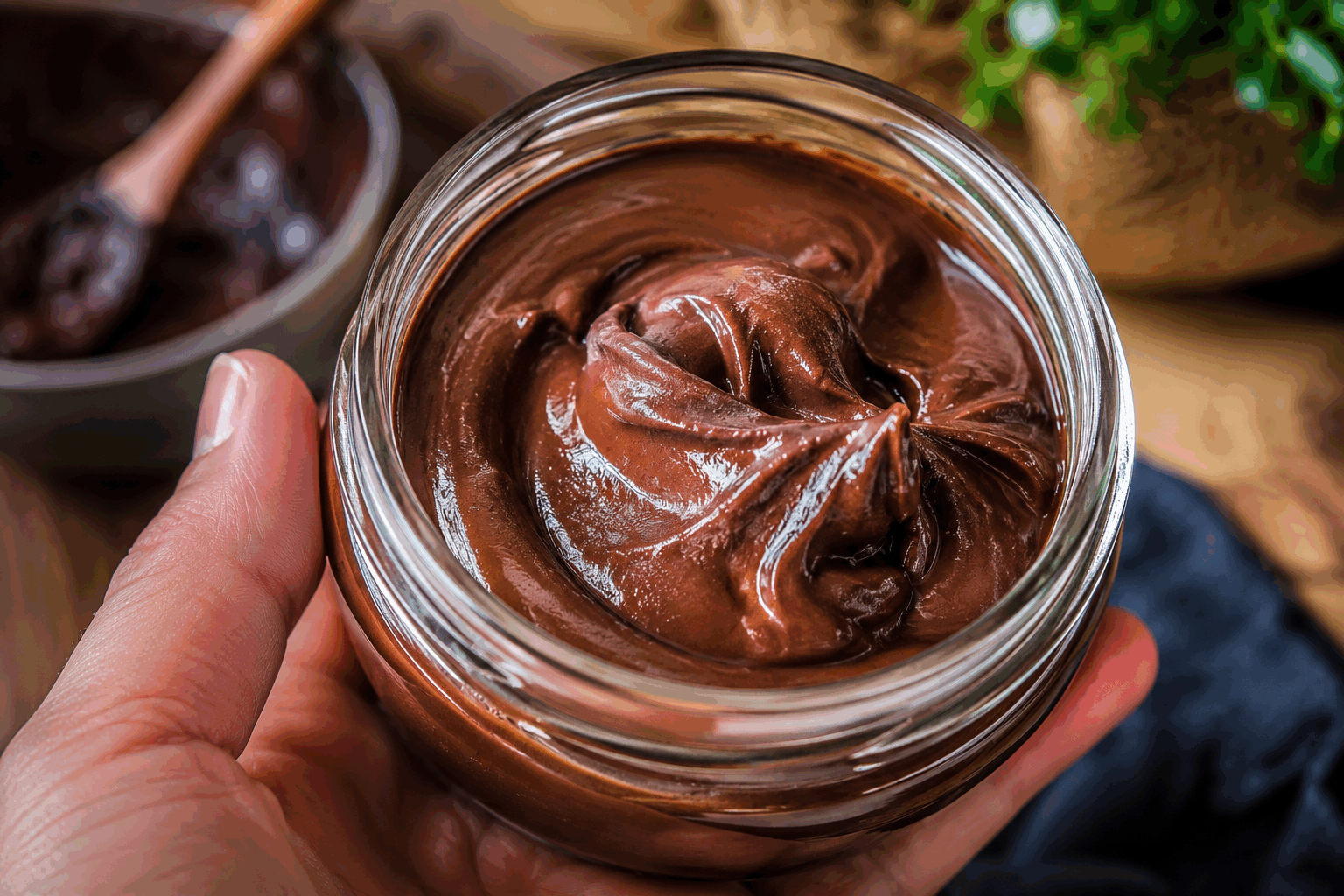 Crème dessert chocolat en 3 ingrédients, sans œufs ni lait, prête en 5 minutes 😍