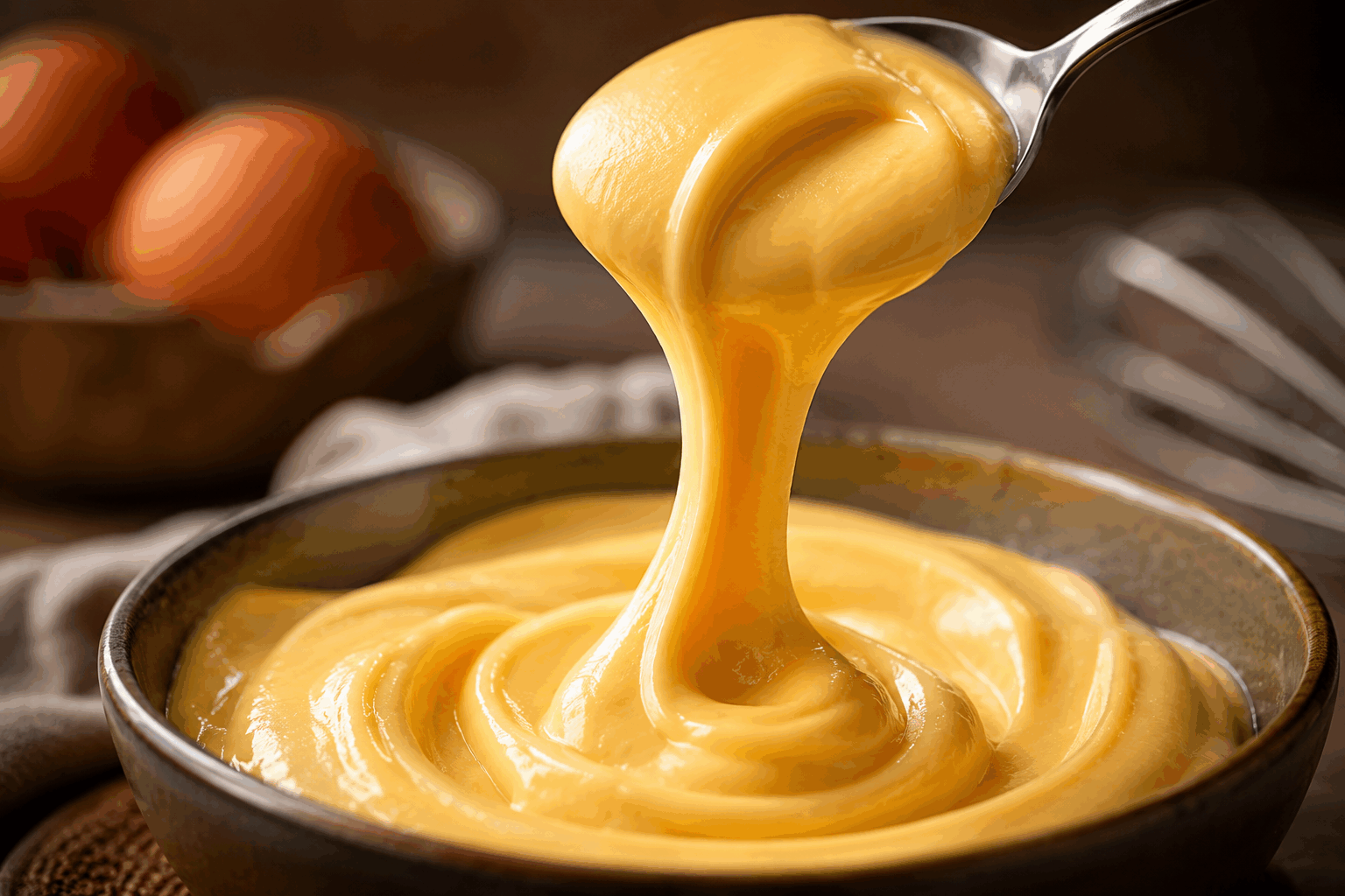 Crème pâtissière maison en 3 minutes top chrono, le secret enfin dévoilé 👌✨ Description La crème pâtissière est une préparation onctueuse, douce et veloutée, idéale pour garnir tartes, choux ou éclairs. Cette recette express vous permet d’obtenir une crème savoureuse et ferme en seulement 3 minutes, parfaite pour les amateurs de desserts faits maison sans perdre de temps. Un secret simple qui transformera vos pâtisseries en délices fondants. Informations Temps de préparation : 2 minutes Temps de cuisson : 3 minutes Nombre de portions : 6 personnes Difficulté : Facile Ingrédients Pour la crème pâtissière 500 ml de lait entier 100 g de sucre en poudre 40 g de farine de blé (ou 35 g de maïzena pour une texture plus légère) 4 jaunes d’œufs 1 gousse de vanille (ou 1 cuillère à café d’extrait de vanille) Préparation Fends la gousse de vanille en deux dans la longueur et gratte les graines avec la pointe d’un couteau. Dans une casserole, verse le lait. Ajoute les graines et la gousse de vanille puis porte doucement à ébullition sans cesser de remuer. Dans un saladier, fouette les jaunes d’œufs avec le sucre jusqu’à ce que le mélange blanchisse. Incorpore la farine tamisée dans le mélange œufs-sucre et mélange bien pour éviter les grumeaux. Retire la gousse de vanille du lait. Verse lentement le lait chaud sur le mélange œufs-sucre-farine tout en fouettant pour tempérer les jaunes. Reverse le tout dans la casserole et fais cuire à feu moyen en remuant constamment avec un fouet jusqu’à ce que la crème épaississe, environ 2 à 3 minutes. Transfère la crème dans un bol, couvre-la de film alimentaire directement au contact pour éviter la formation d’une peau, et laisse refroidir. Astuces Utilise une farine tamisée pour une crème parfaitement lisse. Ne cesse jamais de remuer pendant la cuisson pour éviter que la crème n’accroche ou brûle. La crème épaissit vite, surveille bien la texture pour ne pas trop cuire. Pour une version plus légère, remplace la moitié du lait par du lait écrémé ou ajoute un peu de crème fouettée au moment de servir. Service Servez cette crème pâtissière maison à température ambiante ou froide, garnissant vos tartes aux fruits, éclairs, mille-feuilles ou comme base de desserts froids. Elle s’accorde parfaitement avec des fruits frais, du chocolat ou des biscuits pour des douceurs rapides et raffinées en toute occasion.