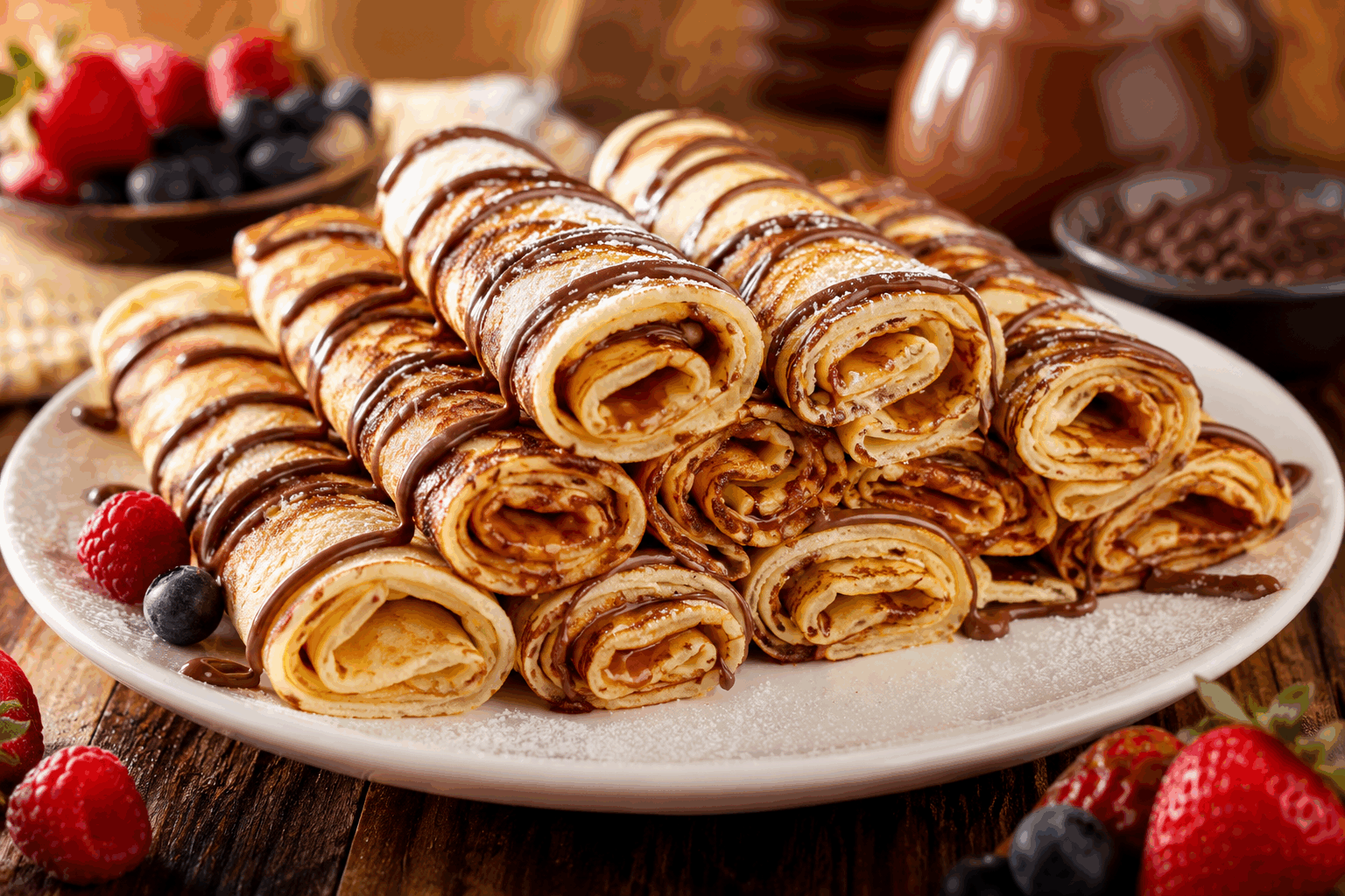 Crêpes ultra moelleuses en 5 minutes, sans temps de pause ni prise de tête ! 🔥 Description Ces crêpes sont incroyablement moelleuses et légères, prêtes en un temps record sans aucun temps de repos. Parfaites pour un petit-déjeuner improvisé ou un goûter gourmand, elles allient simplicité et rapidité pour un plaisir immédiat. Leur texture fondante ravira petits et grands, même les plus pressés ! Informations Temps de préparation : 5 minutes Temps de cuisson : 10 minutes Nombre de portions : 6 crêpes Difficulté : Facile Ingrédients Pour la pâte à crêpes 125 g de farine de blé 2 œufs 300 ml de lait entier (ou demi-écrémé) 1 cuillère à soupe de sucre 1 cuillère à soupe d’huile neutre (tournesol ou colza) 1 pincée de sel Préparation Verse la farine tamisée dans un saladier avec la pincée de sel et le sucre. Forme un puits au centre puis casse les œufs dedans. Commence à mélanger doucement en incorporant le lait progressivement pour éviter les grumeaux. Ajoute l’huile et fouette la pâte rapidement jusqu’à obtenir une texture lisse et fluide. Fais chauffer une poêle antiadhésive à feu moyen. Verse une petite louche de pâte dans la poêle chaude et répartis-la en inclinant la poêle pour former une fine couche. Fais cuire environ 1 minute 30 jusqu’à ce que les bords se détachent, puis retourne la crêpe et poursuis la cuisson 30 secondes. Répète l’opération jusqu’à épuisement de la pâte, en huilant légèrement la poêle si nécessaire. Astuces Utilise une farine à faible taux de gluten pour plus de légèreté. Si tu crains les grumeaux, mélange la pâte au fouet électrique ou au blender. Pour des crêpes encore plus moelleuses, remplace 50 ml de lait par de l’eau gazeuse bien froide. Prépare la pâte juste avant la cuisson pour éviter le temps de repos, la texture restera parfaite. Service Sers les crêpes chaudes avec du sucre, de la confiture, du miel ou un filet de chocolat fondu. Elles accompagnent également très bien les fruits frais ou une boule de glace pour un dessert express et gourmand. Idéales pour un brunch ou une pause sucrée sans contrainte !
