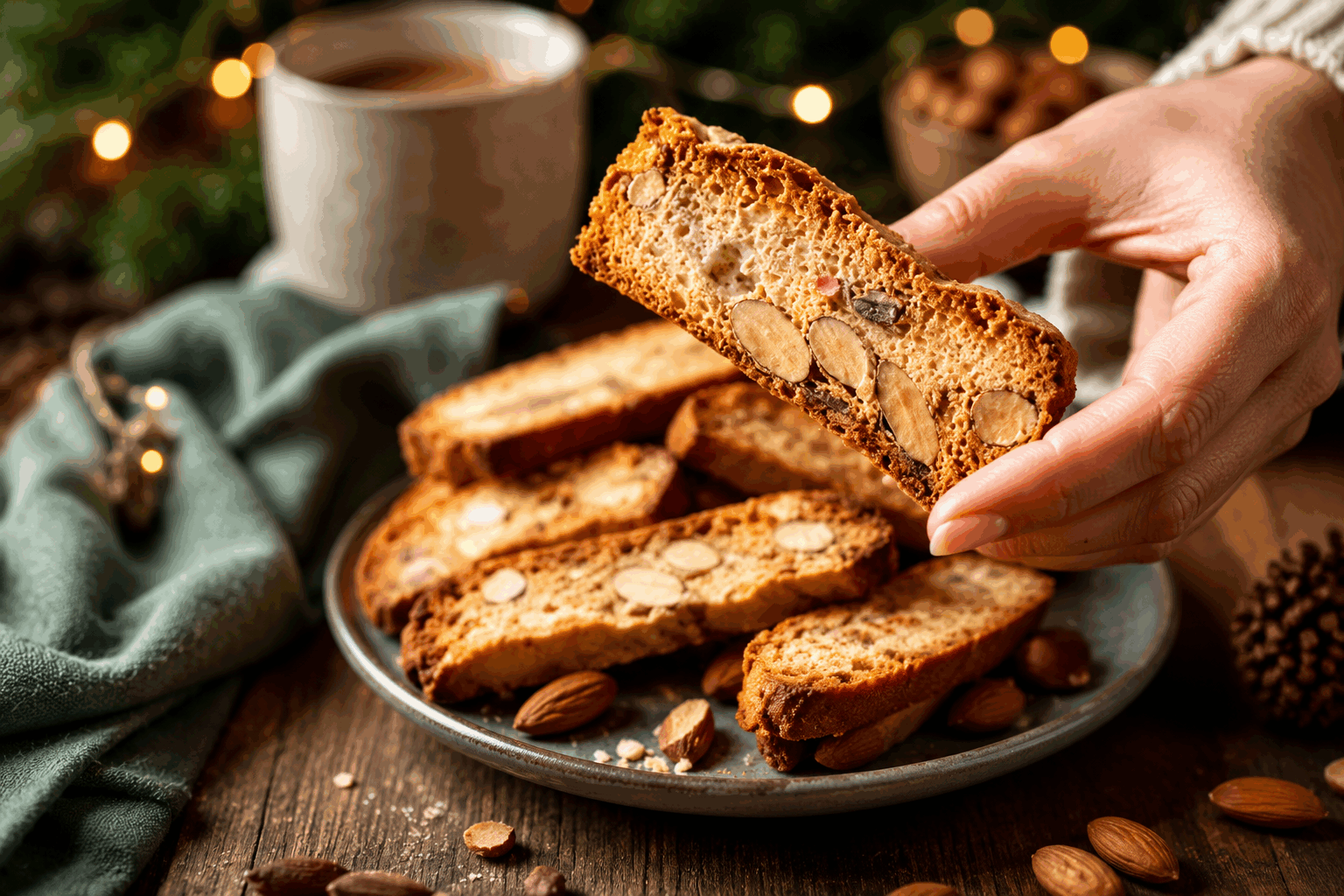 Croquants aux amandes sans huile ni beurre, prêts en 10 minutes, vous allez craquer 😍 Description Ces croquants aux amandes sont de délicieux biscuits légers et craquants, parfaits pour une pause gourmande sans culpabilité. Réalisés sans huile ni beurre, ils conviennent parfaitement aux amateurs de recettes saines mais savoureuses, et se préparent en un temps record de 10 minutes. Informations Temps de préparation : 5 minutes Temps de cuisson : 5 minutes Nombre de portions : 15 croquants Difficulté : Facile Ingrédients Pâte à croquants 100 g de poudre d’amandes 60 g de sucre complet (ou sucre de canne) 1 blanc d’œuf (environ 30 g) 1 cuillère à soupe de miel liquide 1 cuillère à café d’extrait de vanille 1 pincée de sel fin Garniture 50 g d’amandes effilées Facultatif : une pincée de cannelle ou zestes d’orange pour parfumer Préparation Préchauffe ton four à 180°C (chaleur tournante de préférence). Dans un saladier, mélange la poudre d’amandes, le sucre complet, la pincée de sel et, si tu le souhaites, la cannelle ou les zestes d’orange. Incorpore ensuite le blanc d’œuf, le miel et l’extrait de vanille. Mélange bien jusqu’à obtenir une pâte homogène et légèrement collante. Sur une plaque recouverte de papier cuisson, forme des petits tas ovales ou ronds avec une cuillère, en les espaçant légèrement. Parseme généreusement le dessus des croquants avec les amandes effilées en les enfonçant légèrement dans la pâte. Enfourne pour environ 5 minutes, ou jusqu’à ce que les croquants soient dorés et légèrement fermes au toucher. Surveille bien la cuisson, ils doivent rester clairs pour conserver leur texture croquante et fondante. Laisse refroidir complètement sur une grille avant de déguster. Les croquants deviendront alors bien croustillants. Astuces Utilise du miel liquide, il aide à lier la pâte naturellement sans apport de matières grasses. Pour un goût plus intense, torréfie légèrement la poudre d’amandes avant de préparer la pâte. Si tu préfères éviter le blanc d’œuf, tu peux remplacer par 2 cuillères à soupe de compote de pomme non sucrée, mais la texture sera un peu moins croustillante. Conserve les croquants dans une boîte hermétique à température ambiante, ils se gardent 4 à 5 jours sans perdre leur croquant. Service Ces croquants aux amandes se servent parfaitement avec un thé, un café ou une infusion en fin de repas ou lors d’un goûter. Leur légèreté et leur douceur en font aussi une excellente idée cadeau maison, à empaqueter dans un joli sachet gourmand.