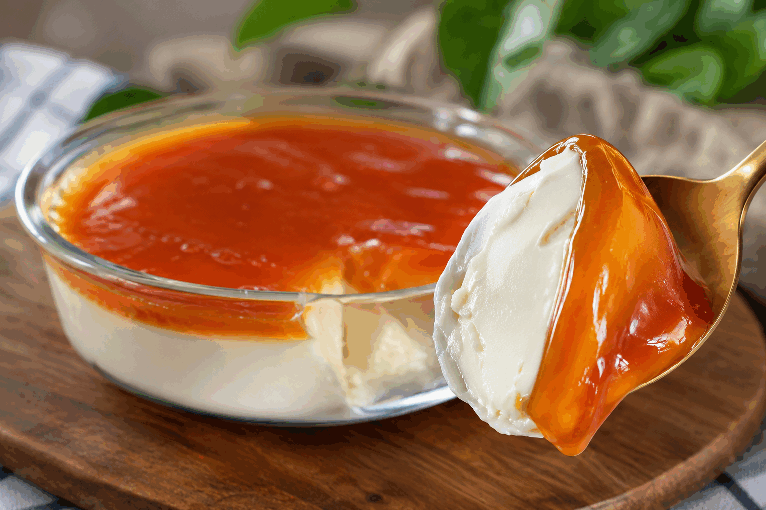 Dessert au lait sans four en 5 minutes : la recette simple qui régale toute la famille 🔥 Description Ce dessert au lait est une préparation rapide, sans cuisson au four, idéale pour un goûter improvisé ou un dessert léger après le repas. Sa texture onctueuse et douce ravit petits et grands, avec un goût légèrement vanillé qui rappelle les classiques de l’enfance. Facile à réaliser en seulement 5 minutes, il convient parfaitement aux foyers pressés en quête de simplicité et de gourmandise. Informations Temps de préparation : 5 minutes Temps de cuisson : 0 minute Nombre de portions : 4 personnes Difficulté : Facile Ingrédients Ingrédients principaux 500 ml de lait entier 40 g de sucre en poudre 20 g de fécule de maïs (Maïzena) 1 cuillère à café d’extrait de vanille ou 1 gousse de vanille Pour la garniture (facultative) Quelques fruits frais (fraises, framboises, mangue) Un filet de caramel ou de chocolat fondu Quelques biscuits émiettés ou amandes effilées Préparation Dans un bol, délaye la fécule de maïs dans un peu de lait froid (environ 50 ml) pour éviter les grumeaux. Dans une casserole, verse le reste du lait, ajoute le sucre et la vanille (gousse fendue ou extrait). Fais chauffer à feu moyen jusqu’à ébullition tout en remuant pour dissoudre le sucre. Retire la gousse de vanille si utilisée. Verse le mélange lait-fécule petit à petit dans la casserole en fouettant vigoureusement. Continue à remuer sans arrêt pendant 2 à 3 minutes, le mélange doit épaissir et devenir onctueux. Verse rapidement la préparation dans des verrines ou ramequins individuels. Laisse tiédir à température ambiante puis place au réfrigérateur pendant au moins 1 heure pour une meilleure texture. Au moment de servir, ajoute la garniture de ton choix pour apporter fraîcheur et touche gourmande. Astuces Pour un dessert plus léger, utilise du lait demi-écrémé ou une boisson végétale comme le lait d’amande. Si tu n’as pas d’extrait de vanille, ajoute une touche de cannelle ou un zeste de citron pour varier les saveurs. Fouette bien le mélange lors de l’ajout de la fécule pour éviter les grumeaux et obtenir une texture lisse. Pour un dessert coloré, ajoute un coulis de fruits rouges ou un peu de cacao en poudre juste avant de servir. Service Sers ce dessert frais, directement dans les verrines. Il se marie parfaitement avec un coulis de fruits rouges maison ou quelques fruits frais pour apporter une touche acidulée. Idéal pour clôturer un repas léger ou pour un goûter express, il épatera toute la famille par sa simplicité et sa douceur.