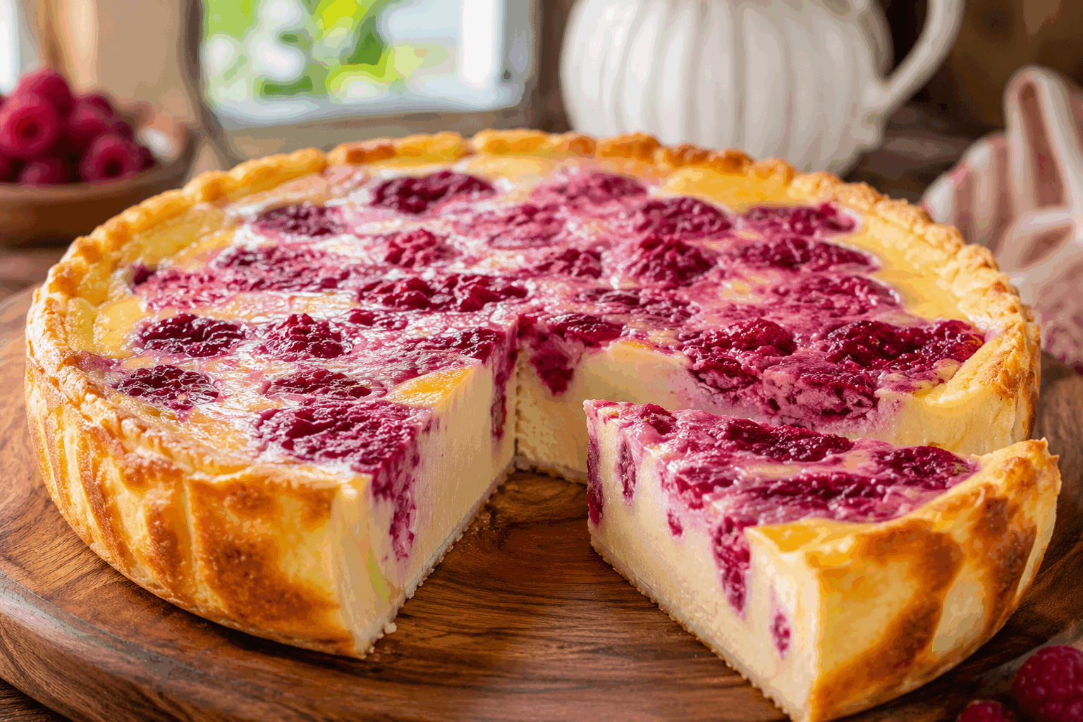 Dessert aux framboises en 4 ingrédients, sans farine ni gluten : prêt en un rien de temps 🍓👌 Description Ce dessert aux framboises est léger, frais et parfaitement équilibré entre le fruité acidulé et la douceur du miel. Sans farine ni gluten, il convient aux personnes intolérantes tout en restant simple et rapide à préparer. Idéal pour une fin de repas ou un goûter gourmand en toute simplicité. Informations Temps de préparation : 10 minutes Temps de cuisson : 0 minute Nombre de portions : 4 Difficulté : Facile Ingrédients Pour le dessert 250 g de framboises fraîches 200 g de fromage blanc ou yaourt grec nature 2 cuillères à soupe de miel liquide 30 g d’amandes effilées grillées Préparation Rince délicatement les framboises à l’eau froide et égoutte-les soigneusement. Dans un bol, mélange le fromage blanc avec le miel jusqu’à obtenir une préparation homogène et légèrement sucrée. Répartis la moitié des framboises dans 4 verrines ou petits bols. Ajoute ensuite une couche de préparation au fromage blanc au miel. Recouvre avec le reste des framboises. Termine par une pincée d’amandes effilées grillées sur chaque portion pour apporter du croquant. Réserve au frais pendant 20 minutes si possible avant de servir pour optimiser le goût et la fraîcheur. Astuces Pour varier les plaisirs, remplace les amandes par des noisettes ou des noix concassées. Utilise du yaourt grec pour une texture plus crémeuse ou un fromage blanc assez ferme. Si les framboises sont trop acides, ajoute un peu plus de miel selon votre goût. Ce dessert se prépare à l’avance, mais ajoute les amandes grillées juste avant de servir pour préserver leur croustillant. Service Servez ce dessert bien frais dans des verrines transparentes pour mettre en valeur les couches colorées. Il accompagne merveilleusement un café ou un thé en fin de repas ou en goûter léger. Parfait pour les chaudes journées d’été ou comme douceur rapide, sans cuisson ni prise de tête.