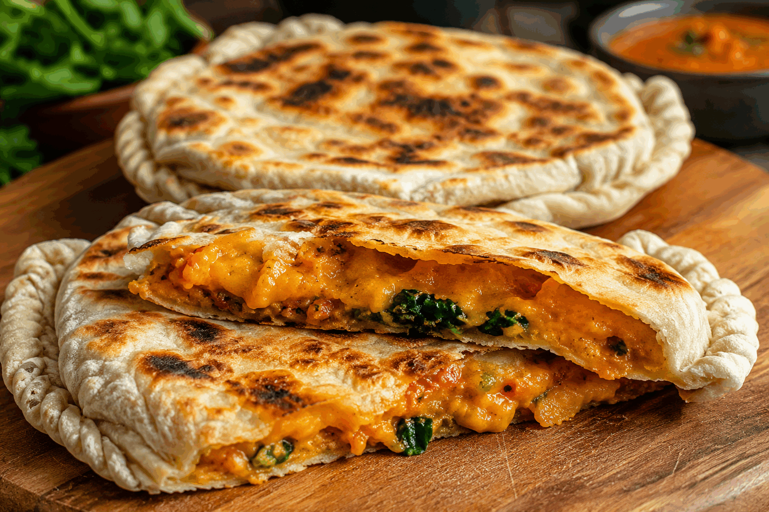 Galette italienne fine et gourmande, prête en 5 minutes à la poêle 🔥 Description Cette galette italienne est délicatement fine, légère et savoureuse, idéale pour un repas rapide et gourmand. Inspirée des saveurs méditerranéennes, elle se prépare en seulement 5 minutes à la poêle, parfaite pour une pause déjeuner ou un dîner express. Sa texture croustillante et son parfum d’huile d’olive en font un véritable régal. Informations Temps de préparation : 3 minutes Temps de cuisson : 2 minutes Nombre de portions : 2 galettes Difficulté : Facile Ingrédients Pour la pâte 100 g de farine de blé type 00 (farine italienne douce) 125 ml d’eau tiède 1 cuillère à soupe d’huile d’olive extra vierge 1 pincée de sel Pour la garniture 50 g de mozzarella di bufala ou fior di latte 2 tomates cerises coupées en fines tranches Quelques feuilles de basilic frais Huile d’olive pour la cuisson et un filet pour la finition Sel et poivre du moulin Préparation Mélange la farine et le sel dans un saladier. Ajoute progressivement l’eau tiède et l’huile d’olive en fouettant pour obtenir une pâte fluide et homogène, sans grumeaux. Laisse reposer la pâte 2 minutes pendant que tu prépares ta garniture. Chauffe une poêle antiadhésive à feu moyen-élevé et huile-la légèrement avec un papier absorbant imbibé d’huile d’olive. Verse une louche de pâte dans la poêle chaude et étale-la finement en formant un cercle d’environ 15 cm de diamètre. Cuis la galette pendant 1 minute ou jusqu’à ce que les bords commencent à dorer et que la surface soit presque sèche. Retourne délicatement la galette avec une spatule, dépose la mozzarella et les tranches de tomates cerises sur la face cuite. Cuis encore 1 minute pour faire fondre légèrement le fromage et attend que la galette devienne croustillante. Sale et poivre selon ton goût. Décore avec les feuilles de basilic frais et un filet d’huile d’olive avant de servir aussitôt. Astuces Utilise une farine de type 00 pour une pâte plus fine et légère, proche des pizzas italiennes traditionnelles. Ne surcharge pas la galette en garniture pour qu’elle reste croustillante et facile à retourner. Prends soin de bien chauffer la poêle pour obtenir une belle coloration dorée sans brûler la pâte. Tu peux varier la garniture avec du jambon de Parme, des olives noires ou un peu de pesto pour personnaliser ta galette. Service Servez cette galette italienne fine à l’apéritif en petites parts ou en plat principal accompagnée d’une salade verte légèrement assaisonnée. Elle s’apprécie aussi bien chaude que tiède, idéale pour un repas convivial et rapide.