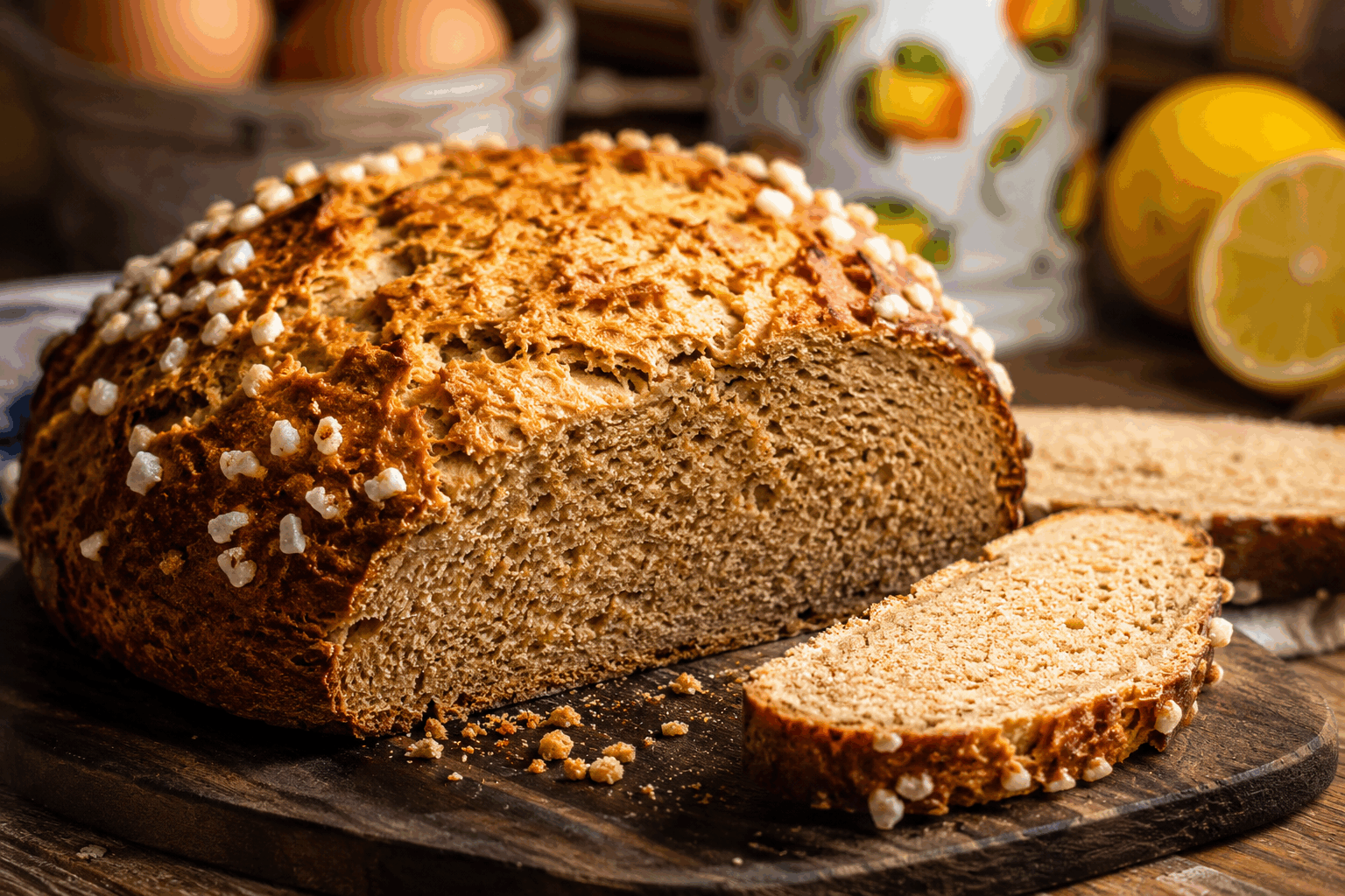 Gâteau citron-vanille express : prêt en 5 minutes pour accompagner votre thé ☕✨ Description Ce gâteau citron-vanille express est un dessert léger et parfumé, parfait pour accompagner une pause thé ou café. Sa texture moelleuse et son goût délicat mêlant acidité du citron et douceur de la vanille en font un véritable plaisir à réaliser en un temps record. Idéal pour les amateurs de douceurs simples et rapides. Informations Temps de préparation : 5 minutes Temps de cuisson : 25 minutes Nombre de portions : 6 personnes Difficulté : Facile Ingrédients Pour le gâteau 120 g de farine 100 g de sucre en poudre 2 œufs 100 ml de lait 80 ml d’huile végétale neutre 1 citron (zeste et jus) 1 gousse de vanille ou 1 cuillère à café d’extrait de vanille 1 sachet de levure chimique (environ 10 g) 1 pincée de sel Préparation Préchauffe le four à 180°C (chaleur statique ou 160°C chaleur tournante). Dans un saladier, fouette les œufs avec le sucre jusqu’à ce que le mélange blanchisse. Ajoute le lait, l’huile, le jus de citron et le zeste râpé finement. Fends la gousse de vanille, gratte les graines avec la pointe d’un couteau et incorpore-les ou ajoute l’extrait de vanille. Incorpore délicatement la farine, la levure chimique et la pincée de sel tamisées pour éviter les grumeaux. Verse la pâte dans un moule à cake ou un moule rond préalablement beurré et fariné. Enfourne pour environ 25 minutes : le gâteau doit être doré et un couteau inséré au centre doit ressortir sec. Laisse tiédir avant de démouler. Astuces Utilise un citron bio pour pouvoir utiliser le zeste sans souci. Pour un résultat ultra-moelleux, ne mélange pas trop la pâte une fois la farine ajoutée. Tu peux remplacer l’huile par du beurre fondu pour plus de gourmandise. Conserve ce gâteau bien emballé à température ambiante jusqu’à 2 jours, ou au frais si tu préfères. Service Déguste ce gâteau citron-vanille encore tiède ou à température ambiante, accompagné d’une tasse de thé noir, vert ou d’une infusion légère. Il se marie aussi très bien avec un peu de crème fraîche ou un coulis de fruits rouges pour une touche gourmande supplémentaire. Idéal pour un goûter convivial ou un dessert simple et rapide.