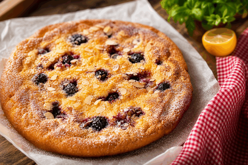 Gâteau moelleux cerises citron avec un cœur fondant : le dessert qui fait craquer tous les gourmands ❤️ Description Ce gâteau moelleux marie à merveille la fraîcheur acidulée du citron et la douceur des cerises juteuses. Son cœur fondant offre une surprise gourmande qui ravira petits et grands. Parfait pour une occasion conviviale ou une pause sucrée, ce dessert séduit par son équilibre de saveurs et sa texture délicate. Informations Temps de préparation : 20 minutes Temps de cuisson : 35 minutes Nombre de portions : 8 personnes Difficulté : Moyenne Ingrédients Pour la pâte 150 g de farine 120 g de sucre en poudre 100 g de beurre doux 3 œufs 1 citron (zeste et jus) 1 sachet de levure chimique (environ 11 g) 1 pincée de sel Pour la garniture et le cœur fondant 200 g de cerises dénoyautées (fraîches ou surgelées) 100 g de chocolat blanc 50 ml de crème liquide entière 1 cuillère à soupe de sucre glace (facultatif) Préparation Préchauffe le four à 180°C (chaleur tournante de préférence). Fais fondre le beurre doucement au micro-ondes ou au bain-marie et réserve. Dans un saladier, fouette les œufs avec le sucre jusqu’à ce que le mélange blanchisse et devienne mousseux. Ajoute le zeste et le jus du citron, puis incorpore le beurre fondu tout en continuant de mélanger. Tamiser la farine, la levure et le sel directement dans le saladier, puis mélange délicatement à l’aide d’une spatule pour obtenir une pâte homogène. Verse la moitié de la pâte dans un moule à manqué beurré et fariné (ou chemisé de papier cuisson) d’environ 22 cm de diamètre. Dispose les cerises dénoyautées sur cette première couche de pâte en les enfonçant légèrement. Prépare le cœur fondant : fais chauffer la crème liquide dans une petite casserole jusqu’à frémissement, puis hors du feu, ajoute le chocolat blanc haché en morceaux. Laisse reposer 1 minute puis remue jusqu’à obtenir une ganache lisse. Verse délicatement la ganache au chocolat blanc sur les cerises, en veillant à bien répartir le cœur fondant. Recouvre avec le reste de pâte en étalant doucement pour ne pas mélanger les couches. Enfourne pendant 30 à 35 minutes. Vérifie la cuisson avec la pointe d’un couteau : elle doit ressortir propre en dehors du cœur fondant. Laisse tiédir le gâteau avant de démouler sur une grille. Avant de servir, saupoudre éventuellement de sucre glace pour une touche esthétique et sucrée. Astuces Pour un gâteau encore plus parfumé, utilise du beurre demi-sel et adapte le sucre en conséquence. Si tu utilises des cerises surgelées, pense à bien les égoutter pour éviter que la pâte ne soit trop humide. Pour un cœur fondant différent, remplace le chocolat blanc par du chocolat noir ou au lait selon tes goûts. Tu peux préparer la ganache à l’avance et la verser juste avant la cuisson pour gagner du temps. Service Ce gâteau se déguste tiède ou à température ambiante, accompagné idéalement d’une crème chantilly légère ou d’une boule de glace vanille. Il est parfait pour une pause gourmande, un goûter entre amis ou un dessert raffiné après un repas convivial.