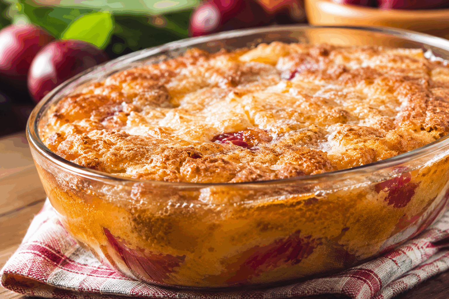 Gâteau pêche abricot croustillant et fondant en 5 minutes, un délice d'été ✨ Description Ce gâteau est un merveilleux équilibre entre le croustillant de la pâte et le fondant des fruits d'été, avec des pêches et des abricots juteux qui apportent douceur et fraîcheur. Rapide à préparer, il est parfait pour un dessert improvisé ou pour profiter d’une pause gourmande lors des chaudes journées estivales. Sa texture légère et son goût fruité en font un incontournable des goûters estivaux. Informations Temps de préparation : 5 minutes Temps de cuisson : 25 minutes Nombre de portions : 6 personnes Difficulté : Facile Ingrédients Pour la pâte 100 g de farine 50 g de sucre roux 1/2 sachet de levure chimique (soit environ 5 g) 1 cuillère à café d’extrait de vanille 1 pincée de sel 70 ml de lait 30 ml d’huile neutre (tournesol ou colza) 1 œuf Pour la garniture 2 pêches mûres 3 abricots 50 g de poudre d’amandes 30 g de cassonade 20 g de beurre froid Préparation Préchauffe le four à 180°C (thermostat 6). Dans un saladier, mélange la farine, le sucre roux, la levure et la pincée de sel. Ajoute l’œuf, le lait, l’huile et l’extrait de vanille. Mélange rapidement jusqu’à obtenir une pâte homogène. Lave les pêches et les abricots, coupe-les en quartiers en retirant les noyaux. Verse la pâte dans un moule à gâteau préalablement beurré ou graissé. Dispose harmonieusement les fruits sur la pâte en les enfonçant légèrement. Dans un bol, mélange la poudre d’amandes, la cassonade et le beurre froid coupé en petits morceaux jusqu’à obtenir un crumble grossier. Répartis ce crumble sur les fruits pour apporter du croustillant. Enfourne le gâteau pour Twenty-five minutes, ou jusqu’à ce que le dessus soit doré et que la lame d’un couteau ressorte sèche. Laisse tiédir avant de démouler délicatement pour préserver le fondant et le croustillant. Astuces Utilise des fruits bien mûrs mais fermes pour garder une belle texture après cuisson. Pour un goût encore plus gourmand, ajoute un peu de zeste de citron dans la pâte. Si tu n’as pas de poudre d’amandes, remplace-la par de la poudre de noisettes ou un peu de flocons d’avoine. Ce gâteau peut se déguster tiède ou froid, accompagné d’une boule de glace vanille pour un dessert encore plus estival. Service Présente ce gâteau sur une jolie assiette ou un plat de service, accompagné d’une boule de glace à la vanille ou d’une cuillerée de crème fraîche légère. Idéal pour un goûter entre amis ou un dessert léger après un repas estival. Il se conserve bien quelques heures à température ambiante, bien couvert.