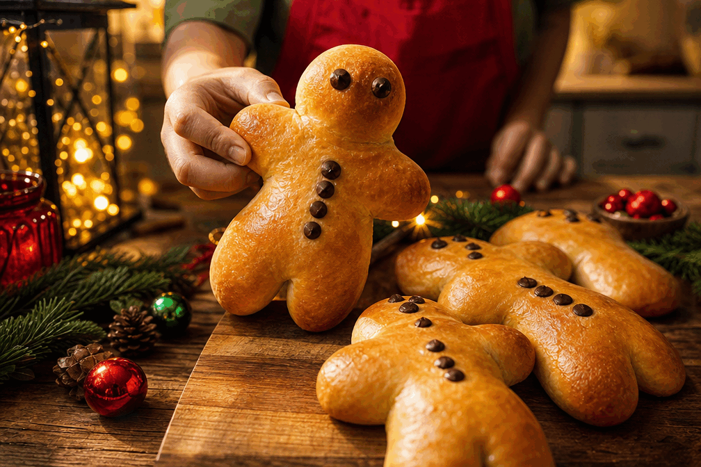 La brioche alsacienne de nos grands-mères, à faire en famille en 30 minutes 🔥 Description La brioche alsacienne est une douceur moelleuse, légère et délicatement parfumée à la fleur d’oranger, symbole de convivialité et de traditions familiales. Cette brioche typique d’Alsace se distingue par sa mie filante et sa croûte dorée légèrement sucrée. Parfaite pour un goûter ou un petit-déjeuner en famille, elle se prépare rapidement, idéale pour partager un moment chaleureux avec ses proches. Informations Temps de préparation : 15 minutes Temps de cuisson : 15 minutes Nombre de portions : 8 personnes Difficulté : Facile Ingrédients Pour la pâte 300 g de farine T45 30 g de sucre en poudre 1 sachet de levure boulangère sèche (7 g) ou 20 g de levure fraîche 150 ml de lait tiède 2 œufs 80 g de beurre mou 1 pincée de sel 1 cuillère à soupe d’eau de fleur d’oranger Pour la dorure 1 jaune d’œuf 1 cuillère à soupe de lait Sucre perlé (facultatif) Préparation Dans un bol, délaye la levure dans le lait tiède et laisse reposer 5 minutes pour l’activer. Dans un grand saladier ou dans la cuve d’un robot pétrisseur, verse la farine, le sucre et la pincée de sel. Mélange rapidement. Ajoute les œufs battus, l’eau de fleur d’oranger puis le mélange lait-levure. Pétris la pâte pendant environ 10 minutes jusqu’à obtenir une pâte lisse et élastique. Incorpore le beurre mou en petits morceaux petit à petit en continuant de pétrir jusqu’à ce que la pâte soit homogène et bien souple. Couvre la pâte d’un linge propre et laisse-la lever dans un endroit chaud pendant 15 minutes : elle doit presque doubler de volume. Après la première levée, dégaze doucement la pâte en la pressant avec les mains puis forme une ou plusieurs boules selon la taille souhaitée et place-les dans un moule à brioche beurré ou sur une plaque recouverte de papier cuisson. Laisse à nouveau lever 10 minutes, le temps que la pâte soit bien aérée. Préchauffe le four à 180°C (chaleur statique). Prépare la dorure en mélangeant le jaune d’œuf avec le lait, puis badigeonne la surface de la brioche au pinceau. Ajoute du sucre perlé pour un aspect traditionnel et une touche croquante. Enfourne la brioche pour 15 minutes environ, jusqu’à ce qu’elle soit bien dorée. Vérifie la cuisson avec la lame d’un couteau : elle doit ressortir sèche. Laisse refroidir sur une grille avant de déguster tiède ou à température ambiante. Astuces Utilise un lait tiède, mais pas chaud, pour ne pas tuer la levure. Pour une brioche encore plus moelleuse, laisse-la lever plus longtemps ou une nuit au réfrigérateur. Remplace la fleur d’oranger par de la vanille ou du zeste d’orange pour varier les saveurs. Conserve la brioche dans un torchon propre pour qu’elle reste moelleuse plusieurs jours. Service Servez la brioche alsacienne tiède accompagnée d’un bon chocolat chaud, d’un café ou d’une confiture maison. Idéale pour un goûter convivial en famille ou lors des fêtes traditionnelles alsaciennes, elle ravira petits et grands par sa texture légère et son parfum délicat.
