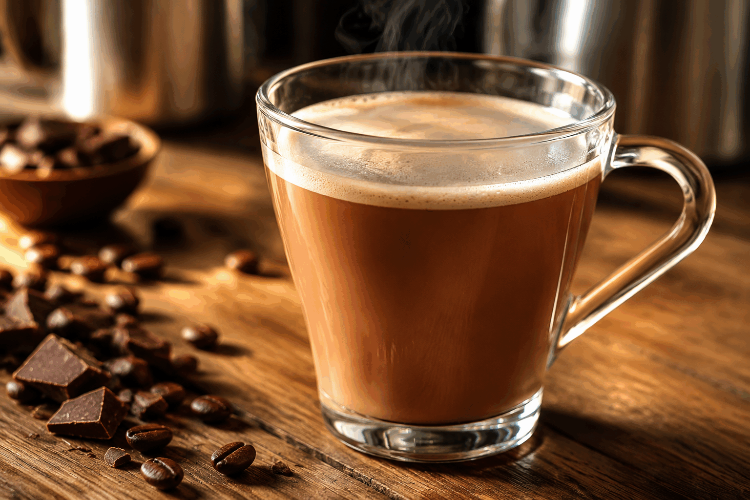 La recette du moka vegan en 5 minutes, crémeux et surprenamment gourmand ✨ Description Ce moka vegan est une douceur rapide à préparer, alliant l’intensité du café à la douceur d’une crème onctueuse sans aucun produit d’origine animale. Sa texture légère et aérienne en fait un dessert parfait pour une pause gourmande ou pour impressionner vos invités en un temps record. Informations Temps de préparation : 5 minutes Temps de cuisson : 0 minutes Nombre de portions : 4 personnes Difficulté : Facile Ingrédients Pour le crème moka vegan 200 ml de lait d’amande non sucré 150 g de tofu soyeux 2 cuillères à soupe de sirop d’érable 1 cuillère à soupe de café instantané (ou espresso fort refroidi) 1 cuillère à café d’extrait de vanille 1 pincée de sel 3 cuillères à soupe d’huile de coco fondue Pour la décoration (optionnel) Quelques copeaux de chocolat noir vegan Une pincée de cacao en poudre non sucré Préparation Dans un blender, verse le lait d’amande, le tofu soyeux, le sirop d’érable, le café instantané, l’extrait de vanille et une pincée de sel. Mixe à haute vitesse pendant environ 1 à 2 minutes, jusqu’à obtenir une crème lisse et homogène. Ajoute l’huile de coco fondue tout en continuant de mixer pour apporter une texture onctueuse et légère. Goûte et ajuste le sucre ou le café selon ta préférence. Verse la crème dans des verrines ou des petits ramequins et place au frais pendant au moins 30 minutes si possible, pour une meilleure tenue et fraîcheur. Au moment de servir, saupoudre de cacao en poudre et décore avec quelques copeaux de chocolat vegan pour un effet gourmand et esthétique. Astuces Pour un moka encore plus gourmand, remplace le sirop d’érable par du sirop d’agave ou de la mélasse douce. Le tofu soyeux apporte la texture, mais si tu en manques, un avocat bien mûr peut être une alternative intéressante. Le café instantané se dissout mieux à température ambiante, évite donc le café trop chaud pour ne pas altérer la texture. Tu peux ajouter une pincée de cannelle ou de muscade pour varier les saveurs et apporter une touche épicée subtile. Service Sers ce moka vegan frais, idéalement dans des verrines transparentes pour mettre en valeur la belle couleur café au lait. Accompagne-le d’un biscuit vegan croquant ou d’un petit sablé maison pour créer un contraste de textures. Parfait pour un dessert express improvisé ou une pause café pleine de douceur et sans culpabilité.