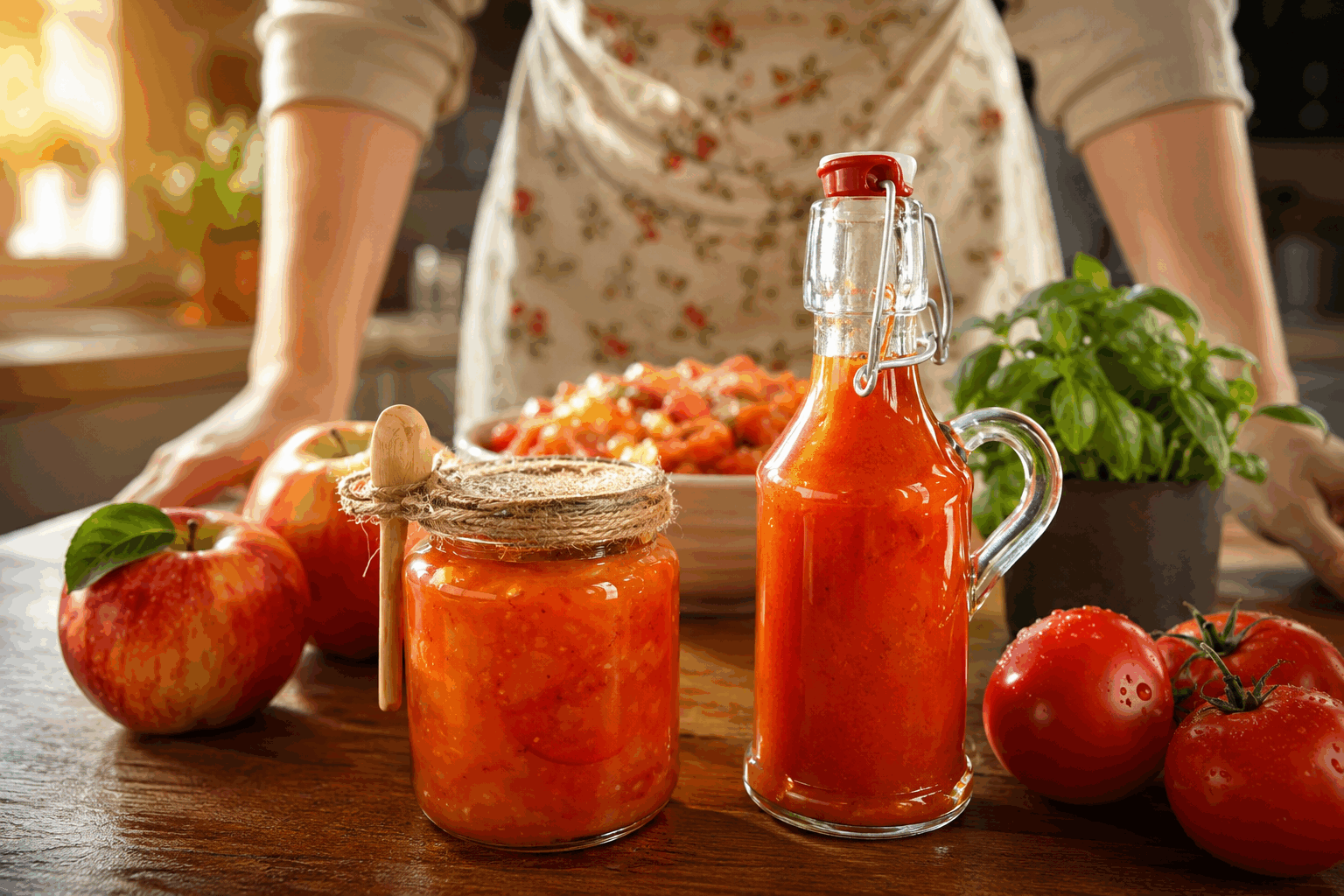 La recette secrète du ketchup maison aux fruits, prête en moins de 10 minutes👌🍅