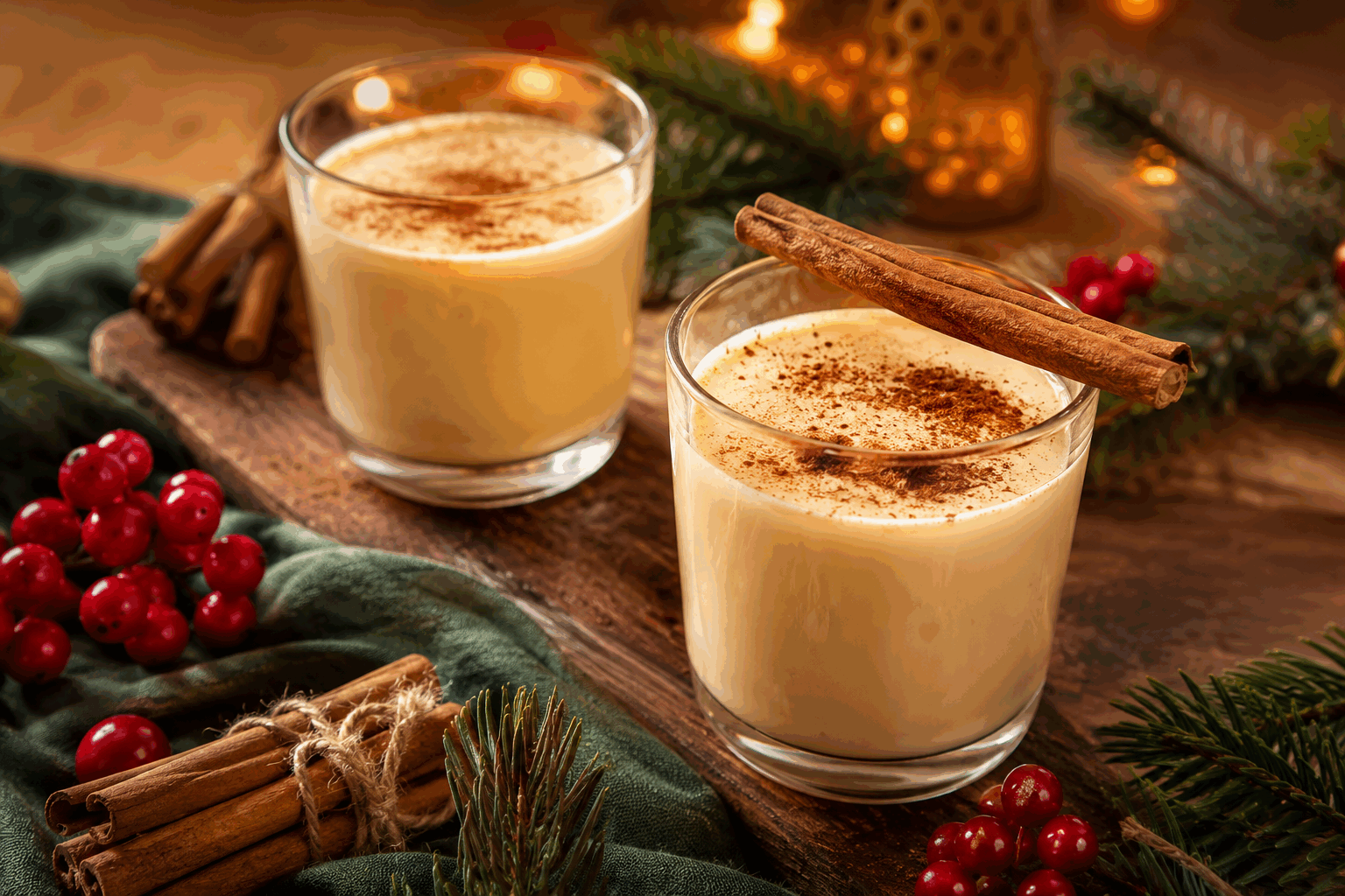 La recette secrète du lait de poule de nos grands-mères, prête en 5 minutes 😍 Description Le lait de poule est une boisson chaude traditionnelle et réconfortante, idéale pour les soirées d'hiver ou les moments festifs. Crémeux, parfumé à la vanille et à la noix de muscade, il apporte une douceur nostalgique, rappelant les recettes de nos grands-mères. Facile et rapide à préparer, ce breuvage est parfait pour se réchauffer en famille ou entre amis. Informations Temps de préparation : 5 minutes Temps de cuisson : 2 minutes Nombre de portions : 4 personnes Difficulté : Facile Ingrédients Pour le lait de poule 500 ml de lait entier 3 jaunes d'œufs 50 g de sucre 1 cuillère à café d’extrait naturel de vanille 1 pincée de noix de muscade râpée 20 ml de rhum ambré (optionnel) 1 cuillère à soupe de crème fraîche entière (facultatif pour plus d’onctuosité) Préparation Dans un bol, fouette les jaunes d'œufs avec le sucre jusqu’à ce que le mélange blanchisse et devienne légèrement mousseux. Fais chauffer le lait dans une casserole à feu moyen sans le faire bouillir – il doit être chaud mais non bouillant. Verse progressivement le lait chaud sur le mélange œufs-sucre en fouettant constamment pour éviter la cuisson des jaunes. Remets le tout dans la casserole et fais cuire à feu doux pendant 2 minutes environ sans cesser de remuer, jusqu’à ce que la préparation épaississe légèrement (elle doit napper la cuillère). Retire du feu puis ajoute la vanille, la noix de muscade et la crème fraîche si tu souhaites une texture plus riche. Incorpore le rhum si tu l’utilises, puis mélange bien. Verse le lait de poule dans des tasses chauffées et sers immédiatement. Astuces Utilise du lait entier pour un lait de poule plus crémeux et gourmand. Si tu préfères une version sans alcool, remplace le rhum par un peu d’extrait de vanille supplémentaire. Pour un goût encore plus traditionnel, tu peux ajouter une gousse de vanille fendue dans le lait lors du chauffage et la retirer avant d’incorporer aux œufs. Ne chauffe pas trop la préparation pour éviter que les œufs ne coagulent ; fouette sans cesse pour obtenir une texture veloutée. Service Servez le lait de poule bien chaud dans de petites tasses individuelles. Accompagnez-le, si vous le souhaitez, d’un bâton de cannelle ou d’un biscuit sec. Cette boisson est parfaite pour les fêtes de fin d’année, au coin du feu, ou simplement pour un moment doux et convivial en famille ou entre amis.