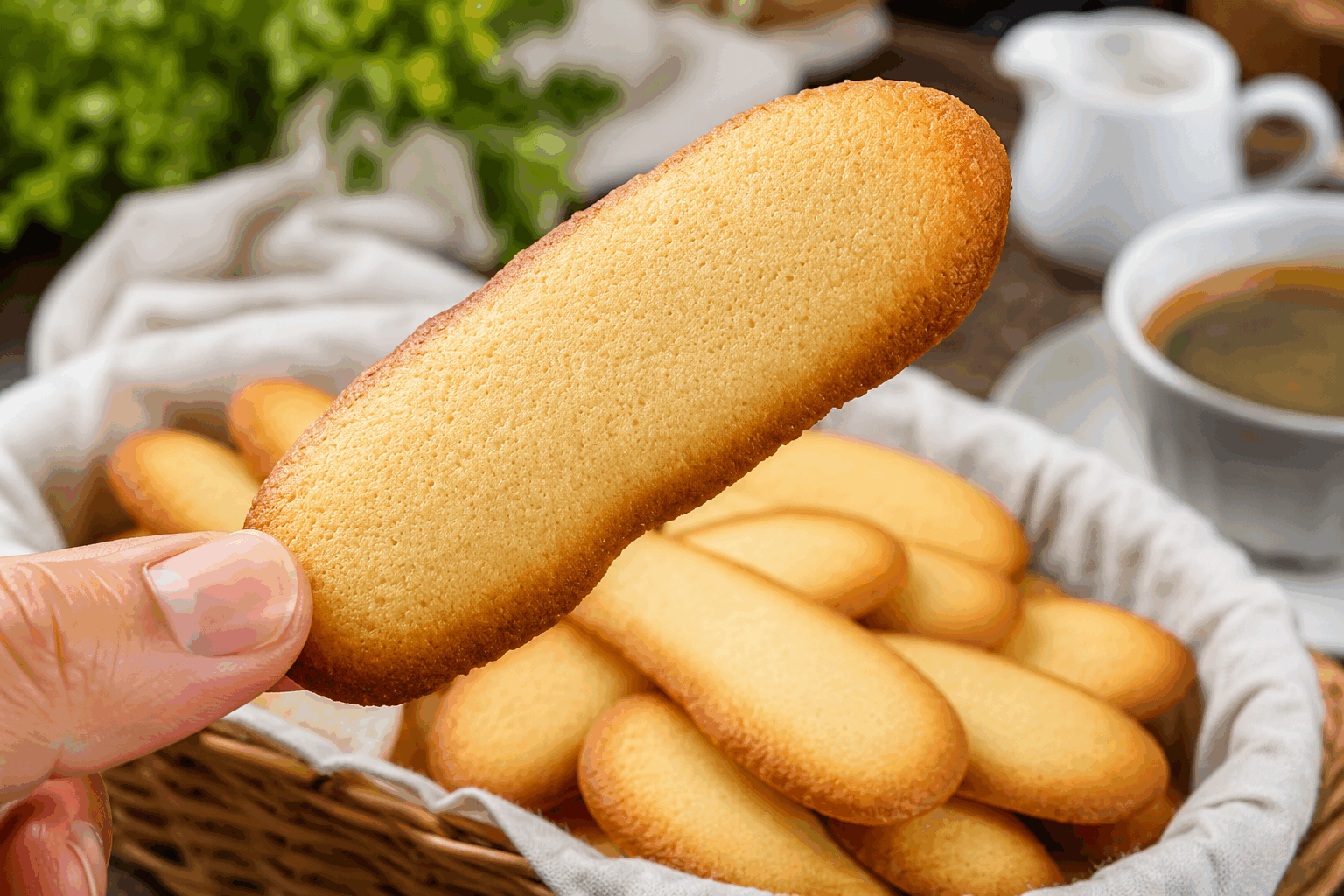 Langues de chat ultra faciles : 5 minutes pour des biscuits qui fondent en bouche ✨ Description Les langues de chat sont de fines et délicates biscuits croustillants, légèrement dorés, qui fondent instantanément en bouche. Douces et légères, elles sont parfaites pour accompagner un café, un thé ou pour garnir vos desserts. Cette recette ultra rapide vous permet de réaliser ces petites gourmandises en seulement 5 minutes de préparation, idéales pour un goûter improvisé. Informations Temps de préparation : 5 minutes Temps de cuisson : 8 minutes Nombre de portions : environ 30 biscuits Difficulté : Facile Ingrédients Pour les biscuits 100 g de beurre doux, à température ambiante 80 g de sucre glace 1 blanc d'œuf (environ 30 g) 100 g de farine de blé 1 sachet de sucre vanillé (ou 1 cuillère à café d’extrait de vanille) Une pincée de sel Préparation Préchauffe le four à 180°C (chaleur tournante de préférence) et prépare une plaque de cuisson recouverte de papier sulfurisé. Dans un saladier, mélange le beurre mou avec le sucre glace et le sucre vanillé jusqu’à obtenir une texture crémeuse et homogène. Ajoute le blanc d’œuf puis mélange vigoureusement jusqu’à ce que la préparation soit bien liée. Incorpore délicatement la farine tamisée avec la pincée de sel, puis mélange jusqu’à obtenir une pâte lisse et souple. Transfère la pâte dans une poche à douille munie d’une douille lisse (largeur environ 1 cm) et forme des bandes longues de pâte, espacées, sur la plaque (environ 5 cm de long). Enfourne pendant 7 à 8 minutes, jusqu’à ce que les biscuits soient légèrement dorés sur les bords. Laisse refroidir quelques minutes avant de décoller délicatement les langues de chat à l’aide d’une spatule. Astuces Utilise du beurre bien mou mais non fondu pour un mélange facile et une texture parfaite. Si tu n’as pas de poche à douille, forme des petits bâtonnets avec une cuillère en essayant de bien les espacer. Pour une saveur différente, ajoute un zeste de citron ou d’orange à la pâte. Conserve les biscuits dans une boite hermétique pour garder tout leur croustillant. Service Servez ces langues de chat fines et croustillantes à l’heure du thé ou du café, accompagnées éventuellement d’une boule de glace ou en garniture de dessert comme une coupe glacée ou une mousse au chocolat. Leur texture légère et fondante séduira petits et grands lors d’occasions simples ou festives.