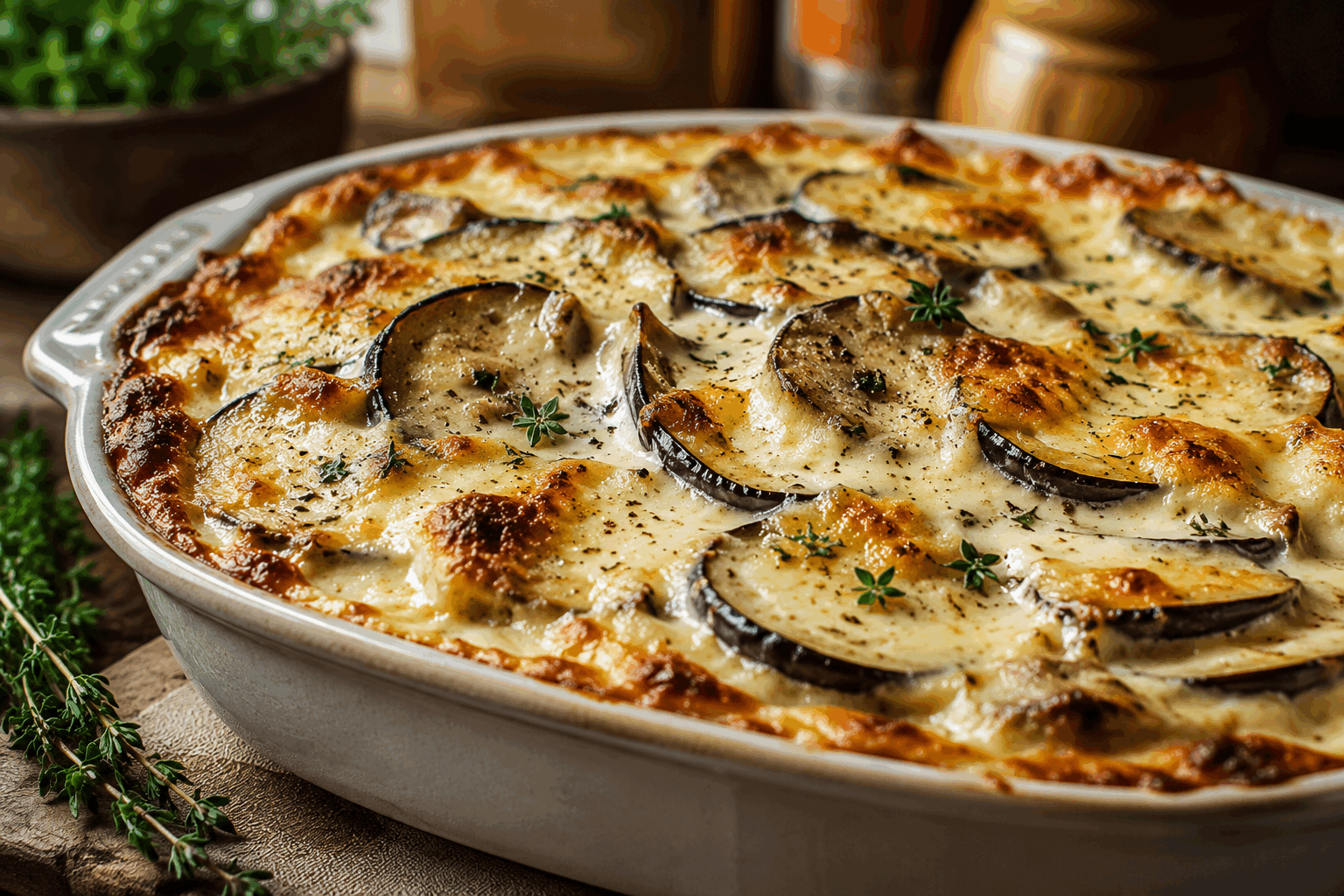 Lasagnes d’aubergines ultra simples en 30 min, fondantes et saines à croquer 😋