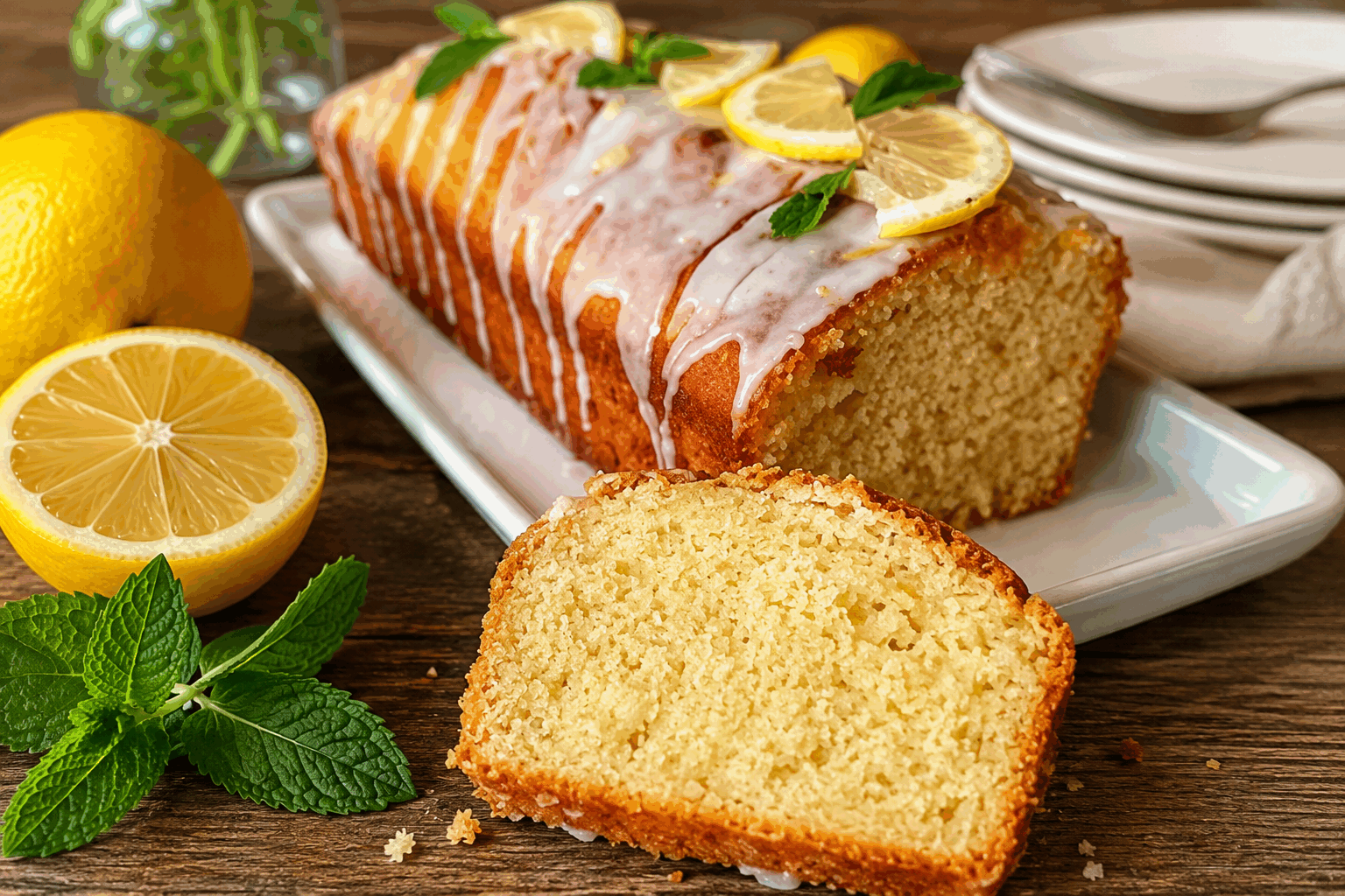Le cake au citron moelleux prêt en 5 minutes, sans beurre ni prise de tête 👌✨ Description Ce cake au citron moelleux est un délice léger et rafraîchissant, parfait pour une pause gourmande rapide. Sans beurre, il se prépare en un tour de main, idéal pour ceux qui souhaitent un dessert savoureux sans complications. Sa texture douce et citronnée en fait un incontournable facile à réaliser à tout moment. Informations Temps de préparation : 5 minutes Temps de cuisson : 35 minutes Nombre de portions : 8 parts Difficulté : Facile Ingrédients Pour la pâte 250 g de farine 150 g de sucre 1 sachet de levure chimique (environ 11 g) 2 œufs 100 ml d’huile végétale neutre (tournesol ou colza) 150 ml de lait Le jus et le zeste finement râpé de 2 citrons 1 pincée de sel Préparation Préchauffe le four à 180°C (chaleur statique). Dans un grand saladier, mélange la farine, la levure, le sucre et la pincée de sel. Dans un autre récipient, bats les œufs avec l’huile, le lait, le jus et le zeste des citrons jusqu’à obtenir une préparation homogène. Verse progressivement le mélange liquide dans les ingrédients secs en remuant délicatement avec une spatule pour éviter les grumeaux, sans trop travailler la pâte. Verse la pâte dans un moule à cake préalablement huilé ou chemisé de papier cuisson. Enfourne pour environ 35 minutes. Vérifie la cuisson en plantant la lame d’un couteau au centre : elle doit ressortir sèche. Laisse tiédir quelques minutes avant de démouler sur une grille pour refroidir complètement. Astuces Utilise un citron non traité pour zester en toute sécurité et obtenir un goût intense. Pour un cake encore plus moelleux, remplace la moitié du lait par du yaourt nature. Si tu n’as pas d’huile végétale, tu peux utiliser de la compote de pommes sans sucre en remplacement à volume égal. Conserve ton cake dans une boîte hermétique pour préserver tout son moelleux pendant 2 à 3 jours. Service Ce cake au citron se déguste idéalement au petit-déjeuner ou au goûter, accompagné d’une tasse de thé ou de café. Il convient également parfaitement en dessert léger après un repas estival. Pour une touche gourmande, ajoute un léger nappage au sucre glace ou un filet de miel sur le dessus.