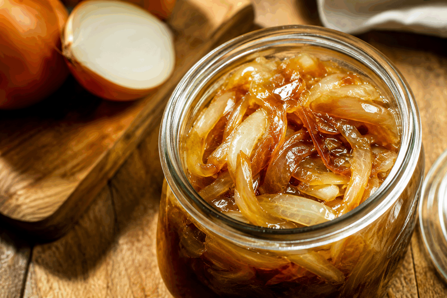 Le confit d’oignons de grand-mère en 10 minutes, un délice qui surprend toujours 🔥 Description Ce confit d’oignons express, inspiré des recettes traditionnelles de nos grands-mères, développe une saveur douce, légèrement caramélisée avec une pointe de douceur. Parfait en accompagnement, il nappe avec délice viandes, fromages ou tartines pour un résultat gourmand et savoureux en un temps record. Informations Temps de préparation : 5 minutes Temps de cuisson : 10 minutes Nombre de portions : 4 personnes Difficulté : Facile Ingrédients Pour le confit d’oignons 500 g d’oignons jaunes 30 g de beurre 2 cuillères à soupe d’huile d’olive 2 cuillères à soupe de sucre roux 3 cuillères à soupe de vinaigre balsamique Sel fin, poivre noir du moulin Facultatif : une pincée de thym séché ou une feuille de laurier Préparation Épluche et émince finement les oignons pour qu’ils cuisent rapidement. Dans une grande poêle, chauffe le beurre avec l’huile d’olive à feu moyen-vif. Ajoute les oignons émincés et remue régulièrement pendant 3 minutes pour les attendrir sans les brûler. Saupoudre le sucre roux sur les oignons et mélange bien pour favoriser la caramélisation. Laisse cuire 4 minutes en remuant souvent. Verse le vinaigre balsamique, ajoute le sel, le poivre et les aromates si tu en utilises, puis mélange soigneusement. Laisse mijoter encore 3 minutes à feu moyen en remuant pour que le liquide réduise et que les oignons deviennent fondants. Rectifie l’assaisonnement si besoin et retire la feuille de laurier avant de servir. Astuces Choisis des oignons jaunes bien fermes et à peau fine pour une texture optimale. Ne brûle pas les oignons : surveille la cuisson et baisse le feu si nécessaire. Pour une version plus douce, remplace le vinaigre balsamique par du vinaigre de cidre. Conserve le confit 4 à 5 jours au réfrigérateur dans un bocal hermétique ; il se bonifie légèrement avec le temps. Service Servez ce confit d’oignons tiède ou à température ambiante, en accompagnement d’un foie gras, d’un fromage de chèvre ou en nappage sur une viande grillée. Il sublimera aussi des tartines gourmandes pour un apéritif réussi ou un brunch convivial.
