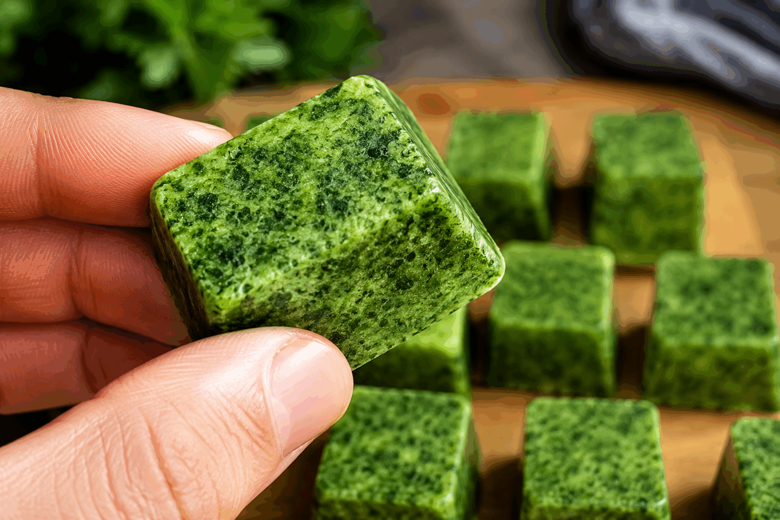 Le cube secret pour booster votre immunité en 5 minutes, testé et approuvé ! 🔥 Description Ce cube santé regorge d’ingrédients naturels destinés à renforcer votre système immunitaire rapidement. Facile à préparer, il associe des saveurs fraîches, épicées et réconfortantes pour une boisson ou un bouillon revitalisant. Idéal en hiver ou lors de périodes de fatigue, ce remède maison allie puissance et simplicité. Informations Temps de préparation : 5 minutes Temps de cuisson : 0 minute (préparation immédiate) Nombre de portions : 4 cubes (pour 4 boissons) Difficulté : Facile Ingrédients Pour le cube immunité 2 citrons bio (zeste et jus) 3 cm de gingembre frais râpé 2 gousses d’ail écrasées 1 cuillère à café de curcuma en poudre 1/2 cuillère à café de poivre noir moulu 1 cuillère à soupe de miel liquide 4 brins de thym frais 300 ml d’eau filtrée Préparation Râpe finement le gingembre et presse les citrons pour récupérer le jus et le zeste. Dans un bol, mélange l’eau, le jus et le zeste de citron, le gingembre, l’ail écrasé, le curcuma, le poivre noir et le miel jusqu’à homogénéité. Ajoute les brins de thym en les écrasant légèrement pour libérer les arômes. Verse le mélange dans un bac à glaçons ou un moule adapté, puis place-le au congélateur pendant au moins 3 heures jusqu’à solidification. Pour une boisson booster, dissous un cube dans une tasse d’eau chaude (pas bouillante pour préserver le miel) et mélange avant de boire. Astuces Utilise du miel bio pour ses vertus antibactériennes et son goût plus authentique. Pour éviter l’amertume du curcuma, ajoute une pincée de poivre noir qui augmente son absorption. Conserve les cubes dans un sac hermétique au congélateur pour éviter qu’ils n’absorbent les odeurs. Tu peux aussi ajouter une pincée de cannelle ou une feuille de laurier pour varier les saveurs. Service Dissous un cube dans une tasse d’eau chaude au réveil ou en cas de baisse d’énergie. Ce breuvage s’accompagne parfaitement d’un moment de calme, idéal pour démarrer la journée en renforçant naturellement votre immunité. Parfait avant l’hiver ou en cas de fatigue passagère.