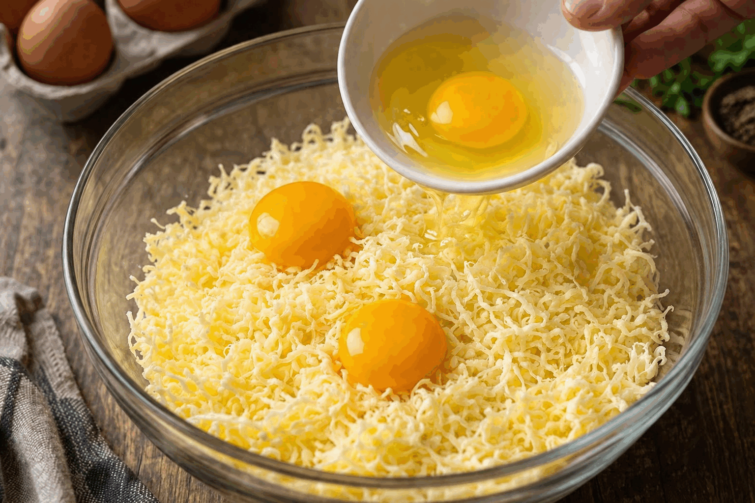 Le secret d’un petit déjeuner aux œufs si fondants que vous allez craquer en 5 minutes 🔥 Description Découvrez une recette rapide et gourmande pour un petit déjeuner aux œufs d’une texture fondante et crémeuse à souhait. Ce plat simple mais élégant ravira les papilles dès le matin, parfait pour bien commencer la journée avec douceur et plaisir. Informations Temps de préparation : 2 minutes Temps de cuisson : 3 minutes Nombre de portions : 2 personnes Difficulté : Facile Ingrédients Pour les œufs fondants 4 œufs frais 30 ml de crème fraîche liquide (ou crème entière) 10 g de beurre doux Sel fin, selon le goût Poivre blanc moulu, selon le goût Pour l’accompagnement (facultatif) 2 tranches de pain de campagne ou pain complet Quelques feuilles de ciboulette fraîche Préparation Cassez les œufs dans un bol et ajoutez la crème fraîche. Salez légèrement et poivrez avec finesse. Battez doucement le mélange avec une fourchette ou un fouet, juste assez pour homogénéiser le tout sans incorporer trop d’air. Chauffez une poêle antiadhésive à feu doux, puis faites fondre le beurre sans le laisser brunir. Versez les œufs battus dans la poêle chaude et laissez cuire très doucement. Remuez délicatement et régulièrement avec une spatule en silicone, en ramenant les bords vers le centre, jusqu’à obtenir une texture crémeuse et légèrement coulante (environ 3 minutes). Retirez immédiatement du feu avant que les œufs ne deviennent secs ou trop fermes. Servez sans attendre, accompagné du pain toasté et parsemez de ciboulette ciselée pour encore plus de fraîcheur. Astuces Utilisez des œufs bien frais pour une texture optimale et un goût plus prononcé. Cuisez toujours les œufs à feu très doux pour éviter qu’ils ne sèchent et deviennent caoutchouteux. Incorporez la crème fraîche pour rendre les œufs particulièrement onctueux et fondants. Pour un goût plus relevé, ajoutez une pointe de noix de muscade râpée ou un soupçon de fromage râpé (par exemple du parmesan). Service Servez ces œufs fondants dans des assiettes chaudes pour qu’ils conservent leur texture parfaite. Accompagnez-les de pain toasté ou de muffins anglais, ainsi que d’un jus d’orange frais ou d’un café pour un petit déjeuner complet et savoureux, à déguster en douceur pour bien démarrer la journée.