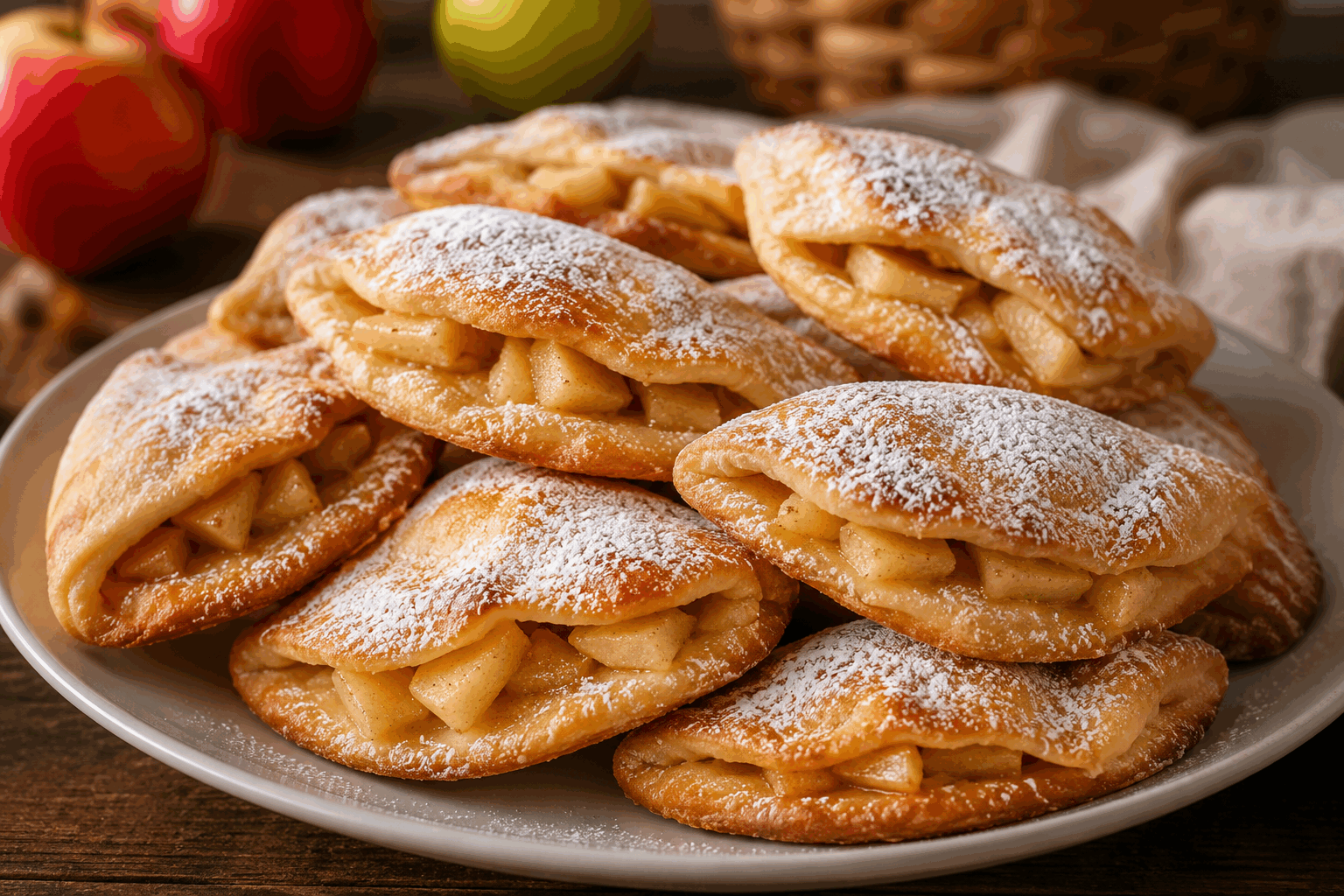 Les biscuits aux pommes faciles avec 1 œuf, la recette qui fait fondre tout le monde 😍