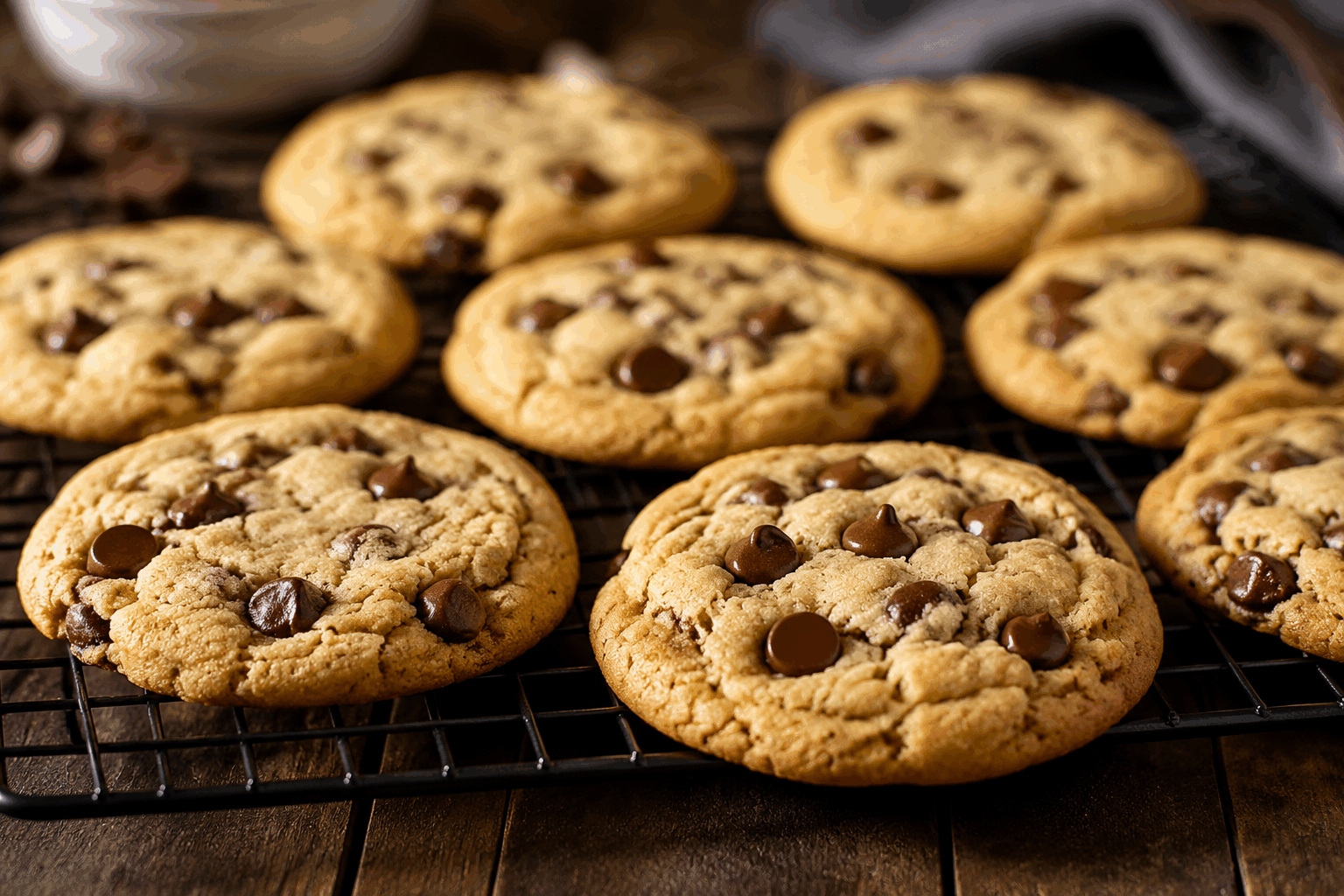 Les cookies américains ultra moelleux de ma grand-mère, prêts en 5 minutes à croquer 😍 Description Ces cookies américains sont réputés pour leur texture ultra moelleuse et fondante, avec un cœur délicieusement tendre. Inspirés de la recette traditionnelle familiale, ils se préparent en un rien de temps et sont parfaits pour une pause gourmande ou un goûter réussi. Leur goût sucré et chocolaté émerveillera petits et grands. Informations Temps de préparation : 5 minutes Temps de cuisson : 12 minutes Nombre de portions : 12 cookies Difficulté : Facile Ingrédients Pour la pâte à cookies 110 g de beurre doux, mou 150 g de cassonade 1 œuf 1 cuillère à café d'extrait de vanille 190 g de farine de blé ½ cuillère à café de bicarbonate de soude ¼ cuillère à café de sel 150 g de pépites de chocolat noir Préparation Préchauffe le four à 180 °C (thermostat 6). Mélange le beurre mou avec la cassonade dans un grand bol jusqu’à obtenir une consistance crémeuse et homogène. Ajoute l’œuf et l’extrait de vanille, fouette à nouveau pour bien incorporer les ingrédients. Dans un autre récipient, tamise la farine, le bicarbonate de soude et le sel, puis incorpore-les progressivement au mélange humide sans trop travailler la pâte. Ajoute les pépites de chocolat et mélange délicatement avec une spatule pour bien répartir. Dépose des boules de pâte (environ 30 g chacune) sur une plaque recouverte de papier cuisson en les espaçant bien. Enfourne pour 12 minutes. Le secret pour des cookies ultra moelleux est de les sortir quand les bords sont dorés mais le centre encore légèrement mou. Laisse reposer quelques minutes sur la plaque avant de les transférer sur une grille pour refroidir complètement. Astuces Utilise du beurre bien mou, mais pas fondu, pour une texture optimale. Ne travaille pas trop la pâte après avoir ajouté la farine, cela évite que les cookies deviennent durs. Pour varier, remplace les pépites de chocolat par des chunks de chocolat au lait ou blanc. Conserve les cookies dans une boîte hermétique pour préserver leur moelleux plusieurs jours. Service Ces cookies se dégustent tièdes ou à température ambiante, parfaits avec un verre de lait frais, un chocolat chaud ou un café. Ils sont idéaux pour un goûter familial ou à offrir lors d’une petite pause gourmande entre amis.