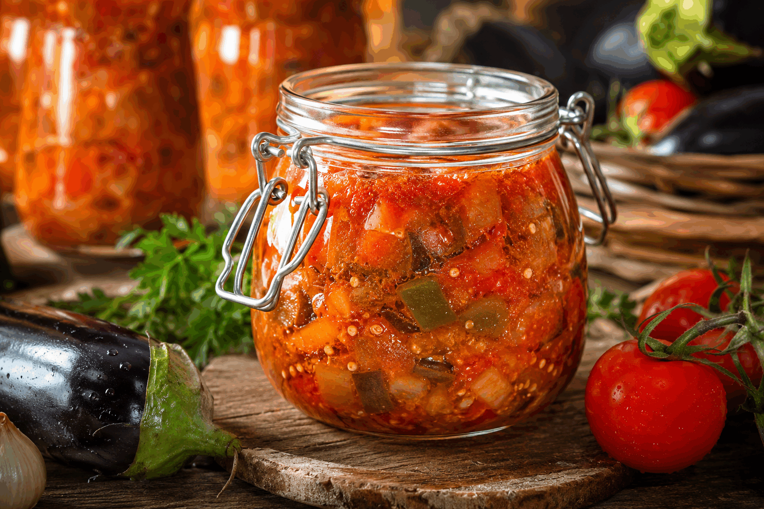 Ma recette d’aubergines à la sauce tomate pour réchauffer l’hiver en 10 minutes 😍 Description Cette recette rapide et savoureuse met à l’honneur l’aubergine fondante nappée d’une sauce tomate maison parfumée aux herbes. Parfaite pour réchauffer les journées froides d’hiver, elle allie simplicité et douceur pour un plat réconfortant et coloré. Facile et express, elle conviendra à une entrée légère ou à un accompagnement chaleureux, prêt en seulement 10 minutes. Informations Temps de préparation : 5 minutes Temps de cuisson : 5 minutes Nombre de portions : 2 personnes Difficulté : Facile Ingrédients Pour les aubergines 1 grande aubergine (environ 300 g) 2 cuillères à soupe d’huile d’olive 1 pincée de sel Poivre noir du moulin Pour la sauce tomate 200 ml de sauce tomate nature (de qualité ou maison) 1 gousse d’ail écrasée 1 cuillère à soupe d’huile d’olive 1 cuillère à café d’origan séché 1 branche de basilic frais (facultatif) Sel et poivre selon goût Préparation Lave l’aubergine puis coupe-la en rondelles d’environ 1 cm d’épaisseur. Chauffe 2 cuillères à soupe d’huile d’olive dans une poêle à feu moyen-vif. Dépose les rondelles d’aubergine dans la poêle, sale et poivre, puis fais-les cuire 3 minutes de chaque côté jusqu’à ce qu’elles soient tendres et légèrement dorées. Dans une petite casserole, chauffe 1 cuillère à soupe d’huile d’olive, ajoute la gousse d’ail écrasée et fais revenir 1 minute sans laisser brûler. Verse la sauce tomate, ajoute l’origan, sale et poivre. Laisse mijoter 2 à 3 minutes en remuant pour bien mélanger les saveurs. Dispose les aubergines cuites dans une assiette, nappe-les généreusement avec la sauce tomate chaude. Ajoute quelques feuilles de basilic frais pour décorer, puis sers immédiatement. Astuces Choisis des aubergines fermes et lisses pour un résultat optimal. Pour encore plus de saveurs, fais dégorger les tranches d’aubergine avec du sel pendant 10 minutes avant cuisson afin de réduire l’amertume. Utilise une sauce tomate de bonne qualité ou maison pour une sauce plus naturelle et parfumée. Tu peux ajouter une pincée de piment doux pour relever subtilement la sauce. Service Serre ces aubergines à la sauce tomate chaudes, accompagnées de pain croustillant ou d’une salade verte. Ce plat s’intègre parfaitement dans un dîner léger ou en accompagnement d’une viande blanche ou de riz pour un repas complet et réconfortant pendant l’hiver.