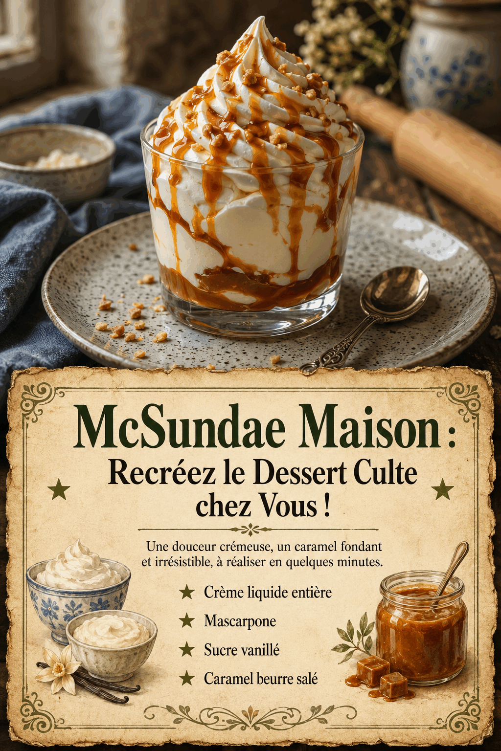 McSundae Maison : Recréez le Dessert Culte chez Vous !
