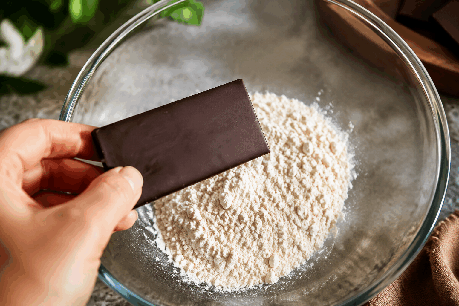 Mélangez farine et chocolat en 5 minutes pour un dessert qui fond dans la bouche 🔥 Description Ce dessert express combine la douceur du chocolat et la texture légère d’une pâte fondante, idéale pour une envie de gourmandise rapide. Facile à préparer, il se caractérise par sa texture fondante en bouche et son goût chocolaté intense, idéal pour un goûter ou un dessert improvisé. Informations Temps de préparation : 5 minutes Temps de cuisson : 20 minutes Nombre de portions : 4 Difficulté : Facile Ingrédients Pour la pâte au chocolat 100 g de farine de blé 50 g de cacao en poudre non sucré 120 g de sucre en poudre 1/2 sachet de levure chimique (environ 5 g) 2 œufs 100 ml de lait 60 ml d’huile végétale (tournesol ou colza) 1 cuillère à café d’extrait de vanille 1 pincée de sel Préparation Préchauffe le four à 180°C (chaleur statique). Dans un grand saladier, tamise la farine, le cacao en poudre, la levure chimique et le sel. Ajoute le sucre et mélange rapidement avec une cuillère en bois ou un fouet. Dans un autre récipient, bats les œufs avec le lait, l’huile et l’extrait de vanille jusqu’à obtenir un mélange homogène. Verse le mélange liquide sur les ingrédients secs et mélange délicatement pour obtenir une pâte lisse sans grumeaux, en veillant à ne pas trop travailler la pâte. Verse la pâte dans un moule carré (environ 20x20 cm) légèrement huilé ou recouvert de papier sulfurisé. Enfourne pour 20 minutes. Vérifie la cuisson avec la pointe d’un couteau : elle doit ressortir légèrement humide pour garder la texture fondante. Laisse refroidir quelques minutes avant de couper en carrés et servir. Astuces Utilise un cacao de bonne qualité pour un goût plus intense et une meilleure couleur. Ne mélange pas trop la pâte pour éviter qu’elle ne devienne sèche ou dure. Pour varier, ajoute des pépites de chocolat ou des noix concassées avant la cuisson. Conserve le gâteau dans une boîte hermétique à température ambiante pendant 2 jours maximum pour garder son moelleux. Service Servez ces carrés au chocolat tièdes ou froids, accompagnés d’une boule de glace à la vanille ou d’une cuillère de crème fouettée. Parfait pour un goûter rapide ou un dessert simple en famille ou entre amis.