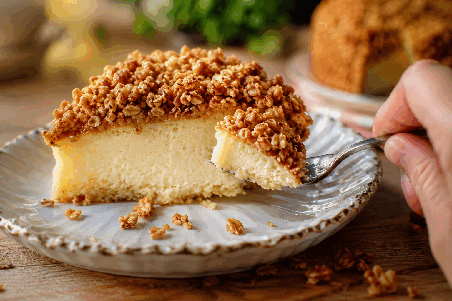 Moelleux aux poires sans farine ni gluten, prêt en 20 minutes et tellement fondant 😍 Description Ce moelleux aux poires est une gourmandise légère et fondante, idéale pour les amateurs de desserts sans gluten. Grâce à l’absence de farine classique, il est parfait pour les personnes sensibles ou intolérantes, tout en conservant un moelleux irrésistible. Prêt en seulement 20 minutes, il accompagne merveilleusement un thé ou un café lors d’une pause gourmande. Informations Temps de préparation : 10 minutes Temps de cuisson : 10 minutes Nombre de portions : 6 parts Difficulté : Facile Ingrédients Pour le moelleux 3 poires mûres 4 œufs 100 g de poudre d’amandes 50 g de sucre de canne 50 g de beurre fondu 1 cuillère à café d’extrait de vanille 1/2 cuillère à café de levure chimique sans gluten 1 pincée de sel Préparation Préchauffe le four à 180°C (chaleur statique). Épluche les poires, élimine le cœur et coupe-les en petits dés. Sépare les blancs des jaunes d’œufs. Dans un saladier, fouette les jaunes d’œufs avec le sucre jusqu’à ce que le mélange blanchisse et devienne mousseux. Ajoute le beurre fondu, la poudre d’amandes, la levure, l’extrait de vanille et la pincée de sel. Mélange bien. Incorpore délicatement les dés de poires dans la préparation. Monte les blancs d’œufs en neige ferme avec une pincée de sel, puis incorpore-les doucement à la pâte à l’aide d’une spatule, sans les casser. Verse la pâte dans un moule à cake ou à gâteau préalablement beurré ou recouvert de papier cuisson. Enfourne et laisse cuire 10 minutes environ. La surface doit être légèrement dorée et le cœur fondant. Sort le gâteau du four et laisse-le tiédir avant de démouler délicatement. Astuces Pour un moelleux encore plus aérien, tamise la poudre d’amandes avant de l’incorporer. Si les poires sont très juteuses, égoutte-les légèrement pour éviter que la pâte soit trop humide. Tu peux remplacer la poudre d’amandes par de la poudre de noisettes pour varier les saveurs. Conserve le moelleux à température ambiante dans une boîte hermétique pour préserver sa texture fondante. Service Sers ce moelleux tiède ou à température ambiante, accompagné d’un thé vert ou d’une infusion fruitée. Il se marie aussi parfaitement avec une boule de glace à la vanille pour un dessert gourmand et raffiné.