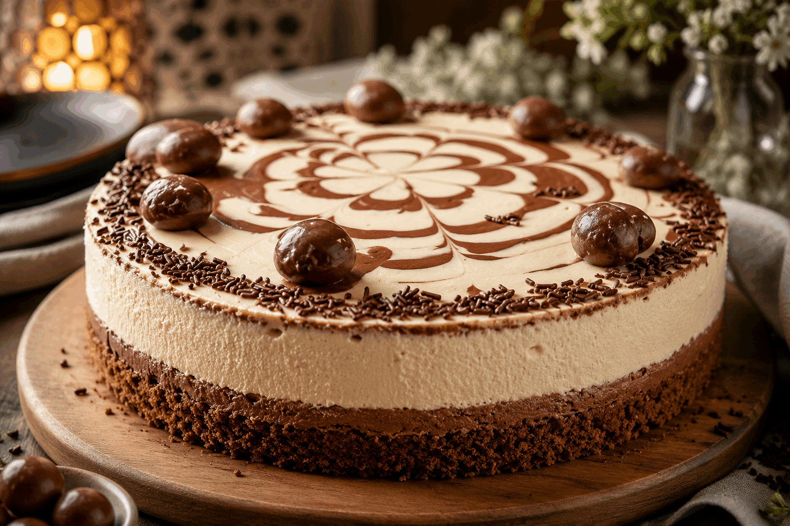 Mousse 2 chocolats sans cuisson ni œufs, prête en 5 minutes, un vrai délice 😋 Description Cette mousse légère et onctueuse associe harmonieusement le chocolat noir et le chocolat blanc pour un délicieux contraste de saveurs. Facile et rapide à réaliser sans cuisson ni œufs, elle convient parfaitement aux gourmands pressés ou aux débutants en pâtisserie. Idéale pour une fin de repas gourmande ou un goûter improvisé, cette recette ravira petits et grands. Informations Temps de préparation : 5 minutes Temps de cuisson : 0 minute Nombre de portions : 4 personnes Difficulté : Facile Ingrédients Pour la mousse au chocolat noir 100 g de chocolat noir à 70% 200 ml de crème liquide entière très froide (30% de matière grasse minimum) 10 g de sucre glace Pour la mousse au chocolat blanc 100 g de chocolat blanc 200 ml de crème liquide entière très froide 10 g de sucre glace Préparation Hachez le chocolat noir et le chocolat blanc séparément en petits morceaux pour faciliter la fonte. Faites fondre le chocolat noir au bain-marie ou au micro-ondes (en chauffe par intervalles de 20 secondes en remuant entre chaque), puis laissez tiédir. Répétez la même opération avec le chocolat blanc. Montez 200 ml de crème liquide en chantilly ferme avec 10 g de sucre glace, puis incorporez délicatement le chocolat noir fondu refroidi à l’aide d’une maryse sans casser la chantilly. Réservez au frais. Montez ensuite les 200 ml de crème liquide restants en chantilly avec 10 g de sucre glace, puis incorporez délicatement le chocolat blanc fondu refroidi. Dans des verrines ou un grand plat, alternez des couches de mousse au chocolat noir et au chocolat blanc à la cuillère ou à l’aide d’une poche à douille. Réservez la mousse 30 minutes au frais pour qu’elle raffermisse légèrement avant de servir. Astuces Utilisez une crème liquide entière bien froide et fouettez-la au frais pour obtenir une chantilly parfaite. Incorporez le chocolat fondu tiède et non chaud pour éviter de faire fondre la chantilly. Pour une présentation plus élégante, saupoudrez de copeaux de chocolat noir ou blanc juste avant de servir. Cette mousse peut être préparée la veille et conservée au frais, elle en sera encore meilleure. Service Servez cette mousse dans des verrines transparentes pour mettre en valeur les deux couleurs. Accompagnez d’un biscuit croustillant ou de fruits rouges frais pour apporter une touche de fraîcheur et de texture. Parfaite pour une fin de repas en famille, un goûter gourmand ou une occasion festive.