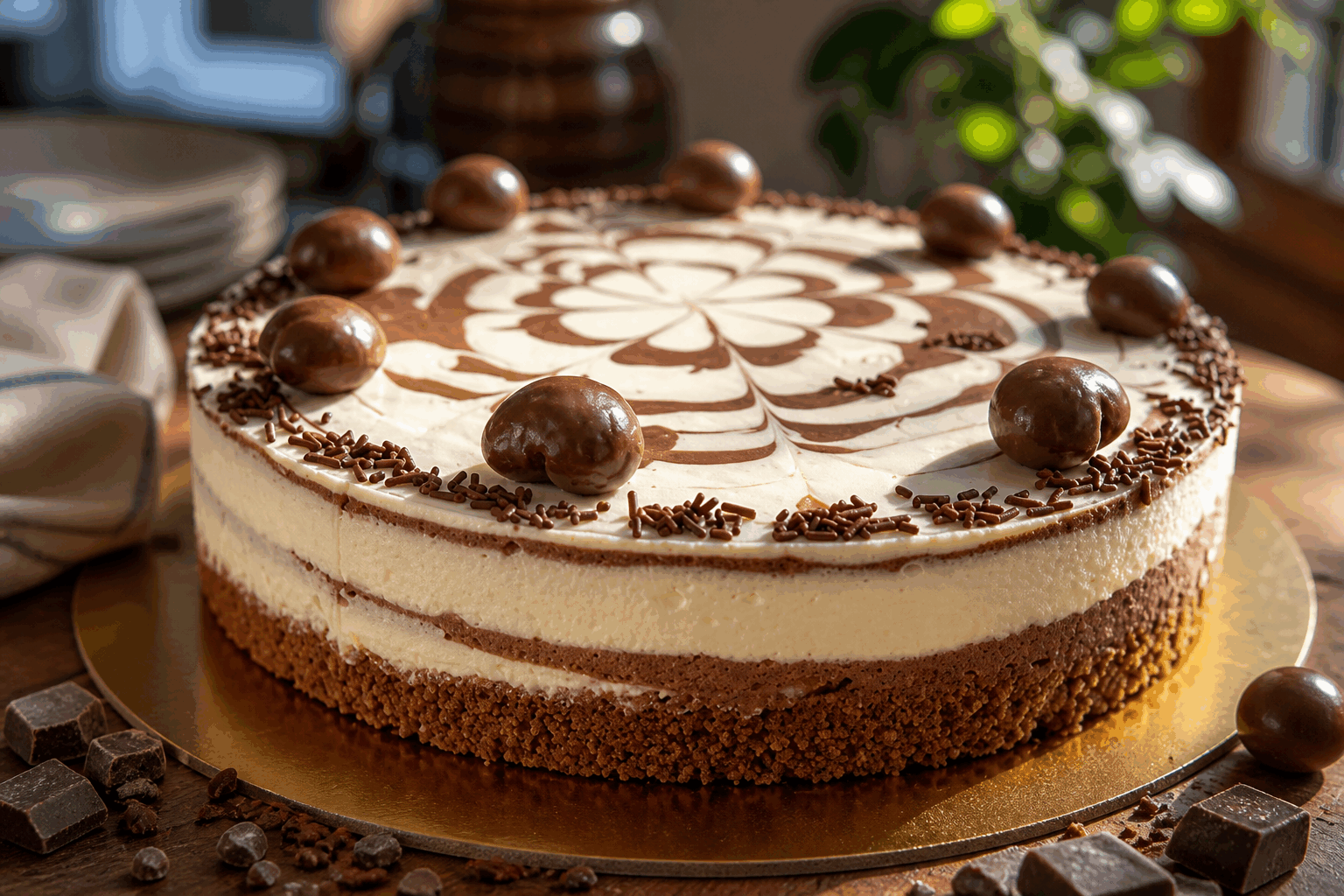 Mousse 2 chocolats ultra facile, sans cuisson ni œufs, pour un dessert léger 😋 Description Cette mousse 2 chocolats associe avec gourmandise le chocolat noir intense au chocolat blanc doux, pour un dessert léger, onctueux et sans cuisson. Facile à réaliser, elle ne nécessite ni œufs ni cuisson, ce qui la rend idéale pour un dessert express ou les journées chaudes d’été. Parfaite pour épater vos invités sans stress, elle offre un équilibre subtil entre amertume et douceur. Informations Temps de préparation : 15 minutes Temps de cuisson : 0 minute Nombre de portions : 6 personnes Difficulté : Facile Ingrédients Pour la mousse chocolat noir 100 g de chocolat noir (minimum 60% de cacao) 250 ml de crème liquide entière (30% de matière grasse minimum) 15 g de sucre glace Pour la mousse chocolat blanc 100 g de chocolat blanc 250 ml de crème liquide entière (30% de matière grasse minimum) 15 g de sucre glace Préparation Fais fondre séparément les chocolats noir et blanc au bain-marie ou au micro-ondes par intervalles courts de 20 secondes en remuant entre chaque, jusqu’à obtention d’un chocolat lisse et brillant. Laisse tiédir. Monte la première crème liquide bien froide avec 15 g de sucre glace en chantilly ferme. Divise-la en deux portions égales. Incorpore délicatement le chocolat noir tiédi dans une moitié de chantilly à l’aide d’une spatule, en soulevant la masse pour ne pas casser la mousse. Réserve au frais. Fais de même avec le chocolat blanc tiédi et l’autre moitié de chantilly, en mélangeant doucement pour garder de la légèreté. Remplis des verrines en alternant une couche de mousse au chocolat noir et une couche de mousse au chocolat blanc. Termine par une couche de l’un ou l’autre chocolat suivant ton goût. Place au réfrigérateur au minimum 2 heures avant dégustation, pour que la mousse prenne bien et développe sa texture aérienne. Astuces Utilise une crème entière bien froide, cela facilite la montée en chantilly et donne une texture plus légère à la mousse. Incorpore le chocolat au fouet délicatement pour éviter que la mousse retombe, procède avec des mouvements enveloppants. Pour un effet encore plus esthétique, alterne dans les verrines des couches fines et régulières avec une poche à douille. Si tu préfères un dessert encore plus léger, remplace une partie de la crème entière par de la crème fouettée légère ou du fromage blanc. Service Sers la mousse 2 chocolats bien fraîche dans des verrines ou petits bols transparents pour mettre en valeur les couches contrastées. Accompagne ce dessert d’un coulis de fruits rouges ou d’une touche de chantilly supplémentaire pour un peu plus de gourmandise. Idéal après un repas copieux ou pour une occasion festive décontractée.