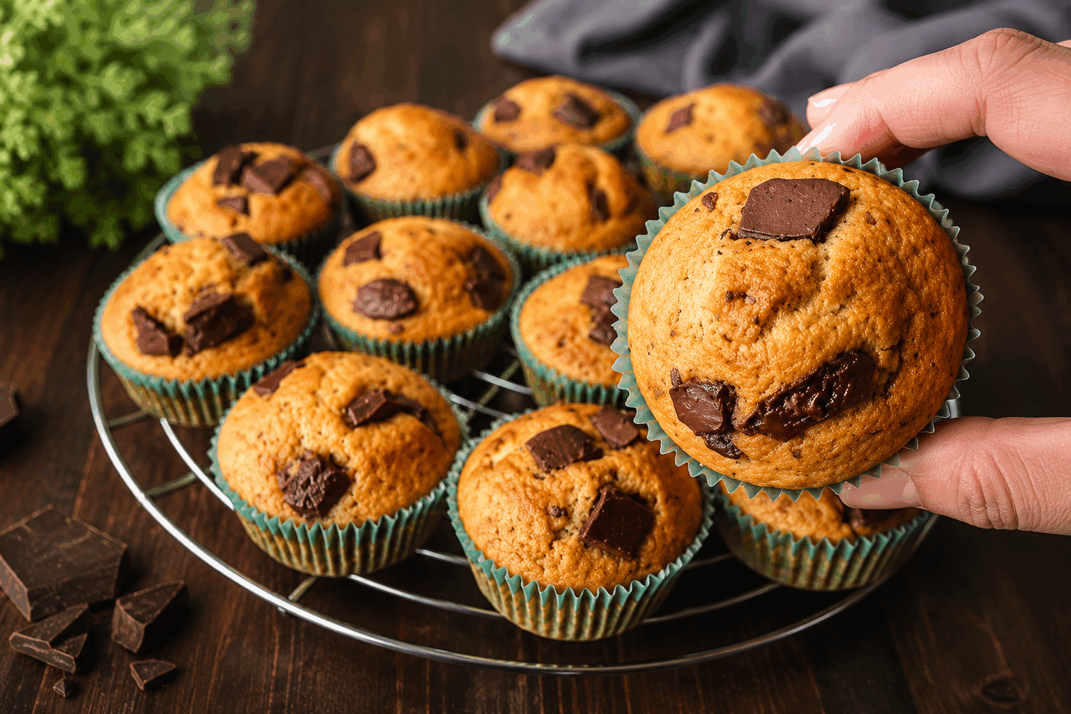 Muffins moelleux en 5 minutes : la recette ultra gourmande qui fond en bouche ! 😍 Description Ces muffins moelleux, prêts en un temps record, sont parfaits pour les envies gourmandes de dernière minute. Leur texture fondante et leur goût délicatement sucré séduiront petits et grands à tout moment de la journée. Idéal pour un goûter express ou un petit-déjeuner savoureux, cette recette simple et rapide est un véritable succès assuré. Informations Temps de préparation : 3 minutes Temps de cuisson : 5 minutes Nombre de portions : 4 muffins Difficulté : Facile Ingrédients Pour la pâte 60 g de farine de blé 30 g de sucre en poudre 1/2 cuillère à café de levure chimique 1 pincée de sel 40 ml de lait 1 œuf 30 g de beurre fondu 1/2 cuillère à café d’extrait de vanille Pour la gourmandise (optionnel) 30 g de pépites de chocolat ou 30 g de fruits rouges frais ou surgelés Préparation Dans un bol moyen, mélange la farine, le sucre, la levure chimique et la pincée de sel. Ajoute l’œuf, le lait, le beurre fondu et l’extrait de vanille. Mélange vigoureusement jusqu’à obtention d’une pâte homogène, sans grumeaux. Incorpore les pépites de chocolat ou les fruits rouges si tu souhaites un muffin encore plus gourmand. Répartis la pâte dans 4 ramequins ou moules à muffins adaptés au micro-ondes, en les remplissant aux 2/3. Fais cuire au micro-ondes à puissance maximale (environ 750 W) pendant 1 minute 30 à 2 minutes. Surveille la cuisson : la surface doit être prise et légèrement gonflée. Laisse tiédir 1 à 2 minutes avant de démouler délicatement avec une petite lame ou un couteau fin. Déguste immédiatement pour profiter du moelleux fondant, ou réchauffe quelques secondes avant le service. Astuces Ne surcharge pas les moules, cela évite que les muffins débordent pendant la cuisson. Pour un moelleux encore plus léger, remplace la moitié du lait par du yaourt nature. Si tu n’as pas de micro-ondes, cuire les muffins dans un four préchauffé à 180°C pendant 10 à 12 minutes. Varie les saveurs en ajoutant des zestes d’agrumes, de la cannelle ou des noix concassées selon tes envies. Service Sers ces muffins moelleux tièdes, seuls ou accompagnés d’un filet de miel, d’une confiture maison ou d’une cuillère de crème fraîche. Ils seront parfaits pour un goûter improvisé, un brunch convivial ou un petit-déjeuner rapide et gourmand.