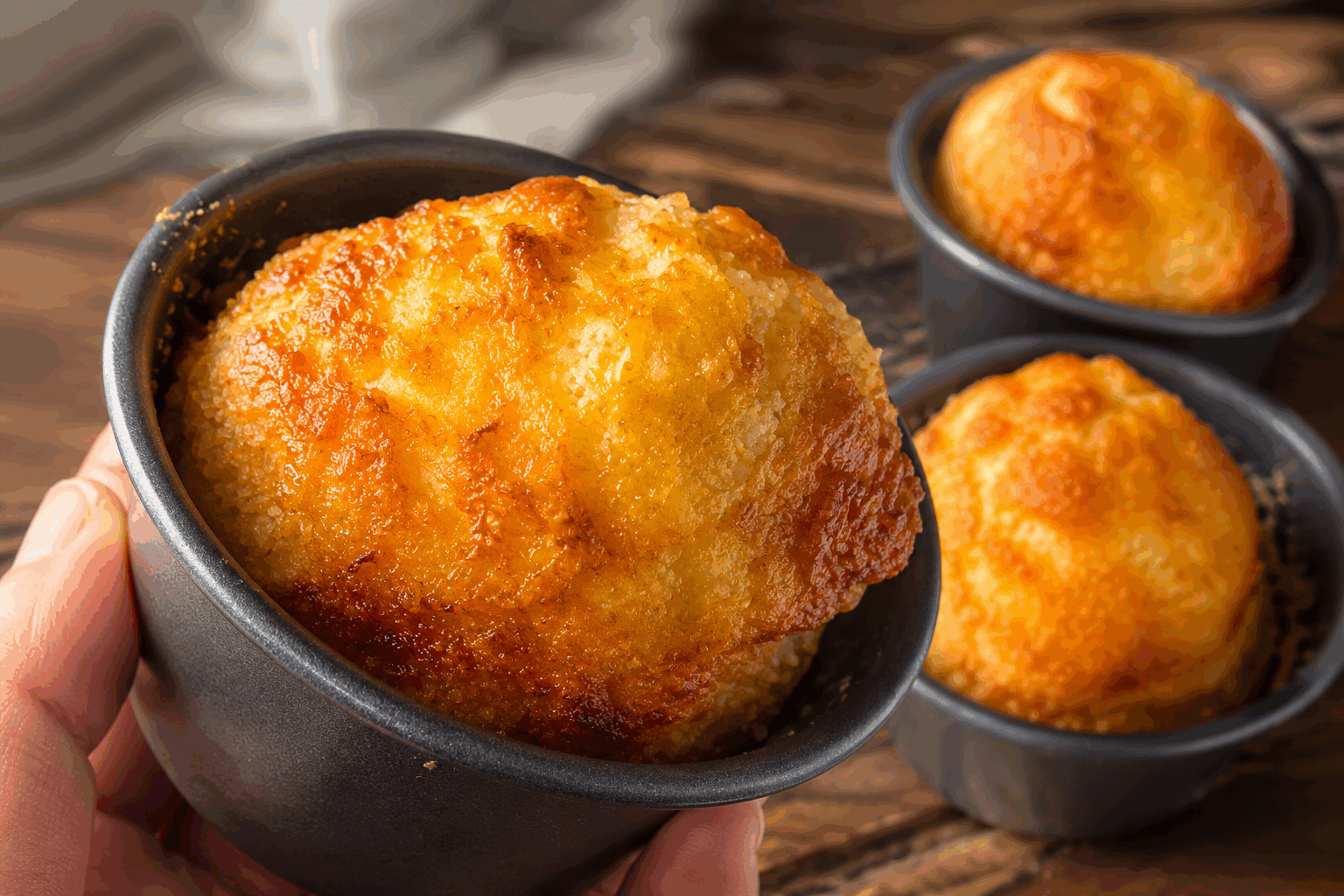 Muffins ultra moelleux à la confiture d’abricot, prêts en moins de 10 minutes ! 🍑✨ Description Ces muffins légers et moelleux, délicatement sucrés à la confiture d’abricot, sont parfaits pour un goûter gourmand ou un petit-déjeuner rapide. Leur texture fondante et leur saveur fruitée apportent une touche de douceur et d’originalité à chaque bouchée. Idéal pour les amateurs de pâtisseries simples et express. Informations Temps de préparation : 7 minutes Temps de cuisson : 20 minutes Nombre de portions : 8 muffins Difficulté : Facile Ingrédients Pour la pâte 250 g de farine 1 sachet de levure chimique (environ 11 g) 100 g de sucre en poudre 1 pincée de sel 2 œufs 120 ml de lait 80 ml d’huile végétale neutre (tournesol ou colza) 1 cuillère à café d’extrait de vanille Pour la garniture 120 g de confiture d’abricot Préparation Préchauffe le four à 180°C (chaleur statique). Dans un grand saladier, mélange la farine, la levure, le sucre et la pincée de sel. Dans un autre récipient, bats les œufs avec le lait, l’huile et l’extrait de vanille jusqu’à obtenir un mélange homogène. Verse ensuite le mélange liquide sur les ingrédients secs et incorpore délicatement à l’aide d’une spatule jusqu’à obtenir une pâte lisse sans trop la travailler. Répartis la moitié de la pâte dans des moules à muffins en silicone ou papier, puis dépose une cuillère à café de confiture d’abricot au centre de chaque muffin. Recouvre avec le reste de pâte pour bien enfermer la confiture. Enfourne pour 18 à 20 minutes, jusqu’à ce que les muffins soient dorés et qu’une lame insérée au centre en ressorte propre (sans pâte liquide). Laisse tiédir les muffins 5 minutes avant de les démouler et de les déguster. Astuces Pour éviter que la confiture ne coule trop à la cuisson, dépose-la bien au centre et recouvre-la parfaitement de pâte. Utilise une farine fluide ou tamise-la avant de l’intégrer pour des muffins encore plus légers. Tu peux remplacer la confiture d’abricot par une autre confiture fruitée ou une pâte à tartiner pour varier les saveurs. Conserve les muffins dans une boîte hermétique à température ambiante pendant 2 jours pour préserver leur moelleux. Service Servez ces muffins tièdes ou à température ambiante, accompagnés d’un thé, d’un café ou d’un verre de lait. Ils sont parfaits pour un goûter express, une collation improvisée ou un brunch convivial. Leur douceur fruitée fait toujours l’unanimité auprès des petits et des grands.