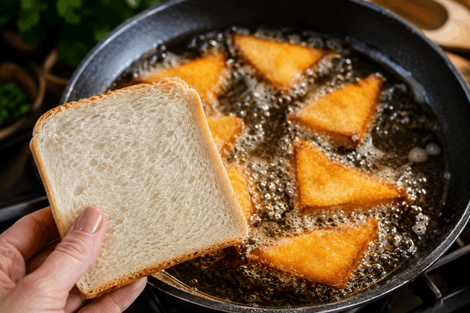 Pain doré croustillant en 5 minutes, la recette simple qui va vous épater 🔥