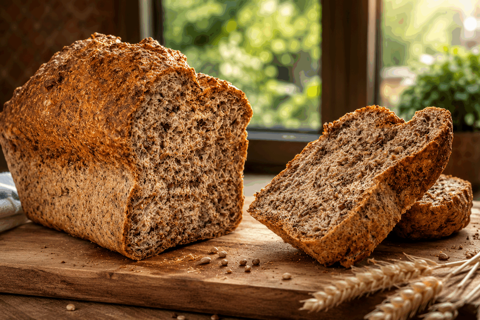 Pain sans farine ni gluten en 5 minutes, la recette simple qui étonne tout le monde ✨ Description Ce pain sans farine ni gluten est une véritable révélation pour tous ceux qui cherchent une alternative rapide, saine et savoureuse au pain traditionnel. Moelleux et léger, il se prépare en un temps record et est parfait pour les personnes intolérantes au gluten ou souhaitant réduire leur consommation de céréales. Son goût subtil et sa texture douce en font un allié idéal pour toutes les occasions, du petit-déjeuner au dîner. Informations Temps de préparation : 5 minutes Temps de cuisson : 45 minutes Nombre de portions : 6 tranches Difficulté : Facile Ingrédients Pour le pain 4 œufs 200 g de fromage frais (type Philadelphia ou petit-suisse) 1 cuillère à café de levure chimique sans gluten 1 pincée de sel 1 cuillère à soupe de graines de lin moulues (optionnel, pour la texture) 1 cuillère à soupe d'huile d'olive (facultatif, pour plus de moelleux) Préparation Préchauffe le four à 180°C (chaleur statique de préférence). Sépare les blancs des jaunes d'œufs. Dans un grand saladier, fouette les jaunes avec le fromage frais, l’huile d'olive, la levure chimique, le sel et les graines de lin moulues jusqu’à obtenir une pâte lisse et homogène. Monte les blancs d'œufs en neige ferme avec une pincée de sel pour qu'ils soient bien aérés. Incorpore délicatement les blancs en neige dans le mélange aux jaunes avec une spatule en effectuant un mouvement de bas en haut pour ne pas casser les blancs. Verse la préparation dans un moule à cake recouvert de papier sulfurisé ou légèrement huilé. Enfourne pour 40 à 45 minutes. Vérifie la cuisson en plantant un couteau : la lame doit ressortir sèche. Laisse refroidir quelques minutes avant de démouler et de trancher. Astuces Pour un pain plus parfumé, ajoutez des herbes aromatiques comme du romarin ou du thym à la pâte. Utilisez impérativement un fromage frais non sucré pour éviter un goût sucré non désiré. Ne fouettez pas trop les jaunes avec le fromage pour éviter que la pâte devienne trop liquide. Conservez le pain au réfrigérateur emballé dans un film alimentaire et consommez-le dans les 2 à 3 jours. Service Ce pain léger sans gluten se déguste nature, grillé avec un peu de beurre ou garni comme un sandwich. Il accompagne parfaitement des plats légers, des salades ou une soupe. Idéal pour un brunch, un pique-nique ou un repas rapide et équilibré. Il surprendra vos invités par sa facilité et son goût doux.