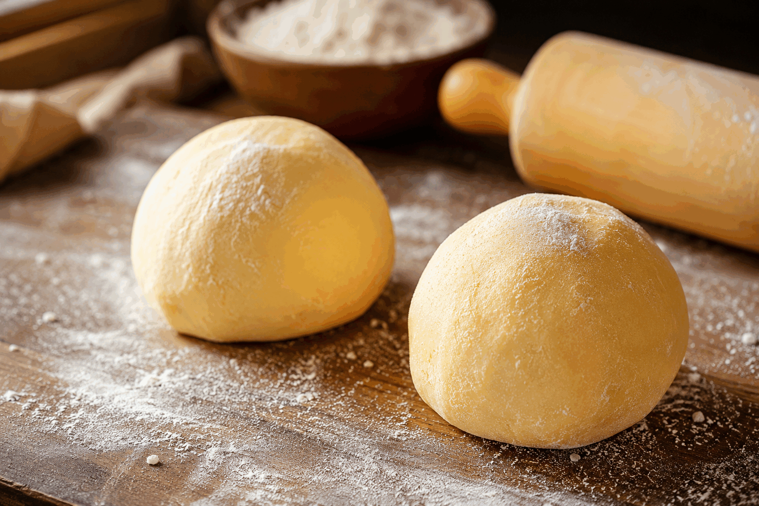 Pâte sucrée et brisée maison en 5 minutes : la recette inratable qui fait fondre 😍 Description Cette recette express vous propose de réaliser en seulement 5 minutes deux types de pâtes incontournables : la pâte sucrée, parfaite pour les tartes et les desserts, et la pâte brisée, idéale pour des préparations salées ou sucrées. Faciles à préparer, ces pâtes maison garantissent une texture fondante et un goût authentique qui raviront vos papilles. Informations Temps de préparation : 5 minutes Temps de repos : 30 minutes (recommandé) Temps de cuisson : variable selon la recette finale Nombre de portions : 6 à 8 parts Difficulté : Facile Ingrédients Pour la pâte sucrée 250 g de farine 125 g de beurre froid coupé en dés 90 g de sucre glace 1 pincée de sel 1 œuf entier 1 cuillère à soupe d’eau froide (si nécessaire) Pour la pâte brisée 250 g de farine 125 g de beurre froid coupé en dés 1 pincée de sel 5 cl d’eau froide Préparation Préparez la pâte sucrée : Dans un grand saladier, mélanger la farine, le sucre glace et le sel. Ajoutez le beurre froid et sablez du bout des doigts jusqu’à obtenir une texture granuleuse. Incorporez l’œuf entier et amalgamez rapidement la pâte sans trop la travailler. Ajoutez une cuillère à soupe d’eau froide seulement si la pâte est trop sèche. Formez une boule, aplatissez-la légèrement, enveloppez-la dans un film alimentaire et laissez reposer au frais 30 minutes avant utilisation. Préparez la pâte brisée : Dans un saladier, mélangez la farine et le sel. Ajoutez le beurre froid coupé en dés, puis sablez la préparation jusqu’à obtenir une consistance granuleuse. Versez l’eau froide en filet puis amalgamez rapidement la pâte pour former une boule homogène. Emballez la pâte dans un film alimentaire et réservez-la au frais pendant 30 minutes minimum. Après repos, étalez la pâte sucrée ou brisée selon la recette que vous souhaitez réaliser (tarte sucrée, quiche, tarte salée, etc.). Cuisez à 180°C entre 15 et 25 minutes selon la garniture. Astuces Utilisez du beurre bien froid pour obtenir une pâte légère et croustillante. Ne travaillez pas trop la pâte pour éviter qu’elle ne devienne élastique et dure après cuisson. Le temps de repos au frais est indispensable pour faciliter l’étalage et améliorer la texture finale. Pour une pâte brisée encore plus dorée, vous pouvez dorer le fond à blanc avec des billes de cuisson ou des haricots secs. Service Servez votre pâte sucrée garnie de crème pâtissière et de fruits frais pour une tarte gourmande, ou utilisez la pâte brisée pour des quiches ou tartes salées à partager en famille ou entre amis lors d’un déjeuner convivial.