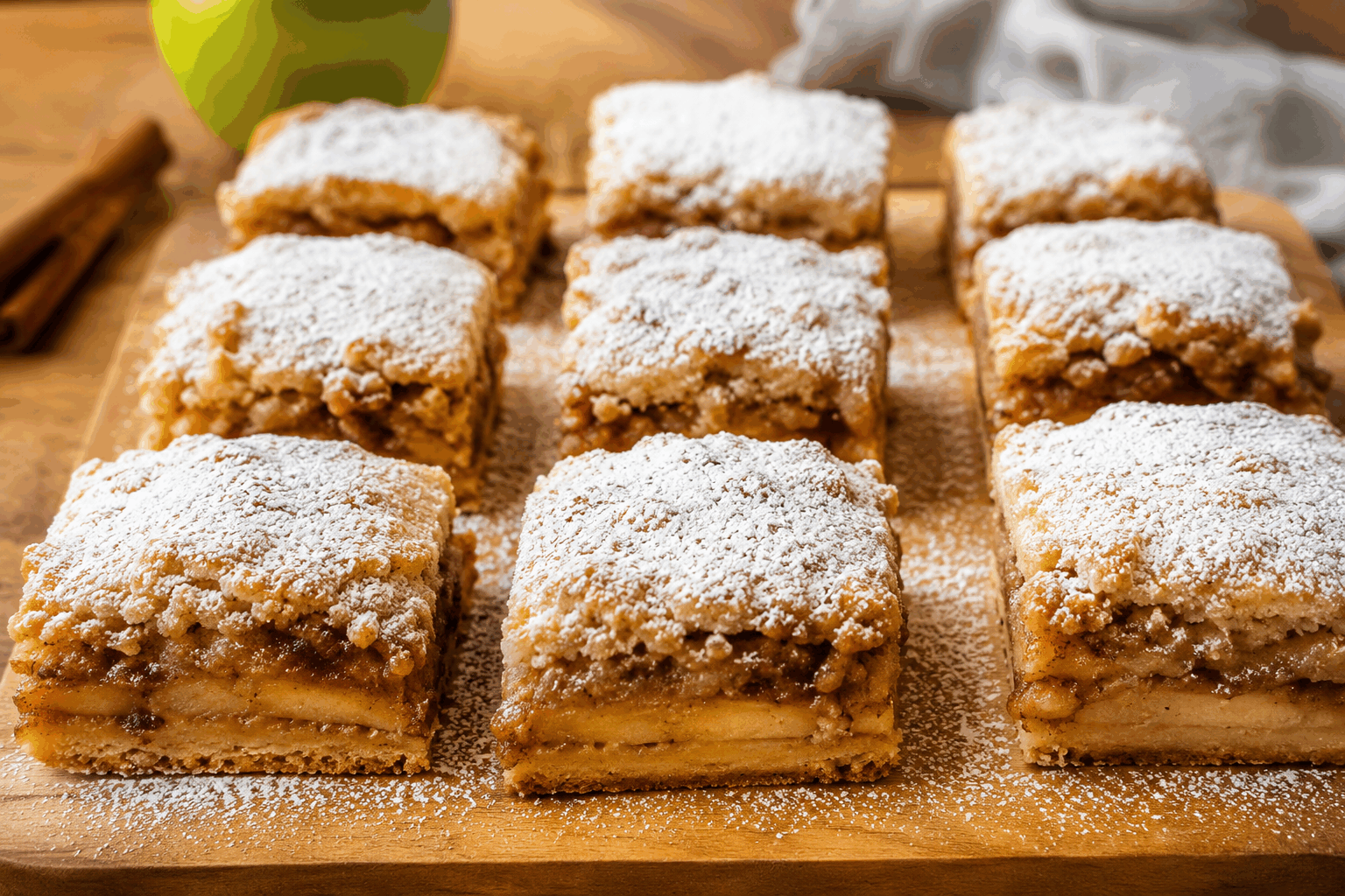 Petits gâteaux fondants aux pommes, noix et amandes en 5 minutes top chrono 🔥 Description Ces petits gâteaux fondants aux pommes, noix et amandes sont parfaits pour un goûter rapide et gourmand. Leur texture moelleuse et fondante, combinée aux saveurs naturellement sucrées des fruits et à la légère croquant des noix, en font une recette facile à préparer en un temps record. Idéal pour une pause sucrée express ou un dessert improvisé. Informations Temps de préparation : 5 minutes Temps de cuisson : 15 minutes Nombre de portions : 6 petits gâteaux Difficulté : Facile Ingrédients Pour la pâte 100 g de farine de blé 50 g de sucre roux 1 cuillère à café de levure chimique 1 pincée de sel 2 œufs 80 ml de lait 40 g de beurre fondu 1 cuillère à café d’extrait de vanille Pour la garniture 1 pomme moyenne, pelée et coupée en petits dés 30 g de noix concassées 30 g d’amandes effilées 1 cuillère à soupe de miel (facultatif) Préparation Préchauffe le four à 180°C (chaleur tournante recommandée). Dans un saladier, mélange la farine, le sucre, la levure chimique et le sel. Dans un autre récipient, bats les œufs avec le lait, le beurre fondu et l’extrait de vanille. Incorpore petit à petit le mélange liquide aux ingrédients secs jusqu’à obtenir une pâte homogène. Ajoute les dés de pomme, les noix concassées et les amandes effilées à la pâte. Mélange délicatement. Répartis la pâte dans des moules à muffins ou petits ramequins beurrés, en les remplissant aux trois quarts. Enfourne et laisse cuire 12 à 15 minutes, jusqu’à ce que les gâteaux soient légèrement dorés et qu’un couteau inséré ressorte propre. Laisse tiédir avant de démouler. Pour plus de gourmandise, nappe d’un peu de miel avant de servir. Astuces Utilise des pommes acidulées comme la Granny Smith pour équilibrer la douceur. Pense à bien beurrer ou huiler les moules pour faciliter le démoulage. Tu peux remplacer le lait par une boisson végétale (amande, soja) pour une version sans lactose. Conserve les gâteaux dans une boîte hermétique à température ambiante pendant 2 jours au maximum. Service Servez ces petits gâteaux tièdes, accompagnés d’un thé fumant ou d’un café. Ils font également un délicieux dessert léger après un repas, ou un en-cas réconfortant à tout moment de la journée.