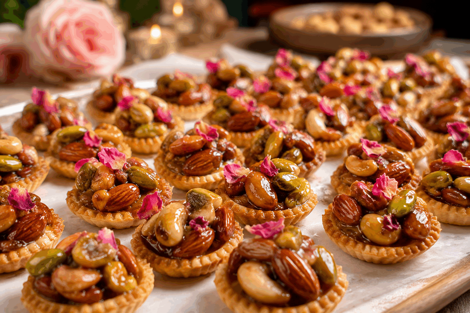 Tartelette caramel et fruits secs : la recette rapide qui fond en bouche 😍