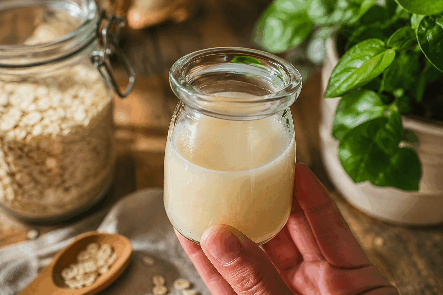 Un après-shampoing naturel avec 1 ingrédient, prêt en 5 minutes pour des cheveux magiques ✨ Description Cet après-shampoing naturel, simple et efficace, utilise un seul ingrédient aux vertus nourrissantes pour sublimer vos cheveux. Facile à préparer en seulement 5 minutes, il laisse vos cheveux doux, brillants et faciles à coiffer. Idéal pour une routine capillaire saine sans produits chimiques. Informations Temps de préparation : 5 minutes Temps de cuisson : 0 minute Nombre de portions : 1 application Difficulté : Facile Ingrédients Ingrédient unique 2 cuillères à soupe d'huile de coco vierge Préparation Faites légèrement chauffer l'huile de coco au bain-marie ou au micro-ondes pendant 20 à 30 secondes, juste assez pour qu'elle soit liquide mais tiède. Après le shampoing, essorez vos cheveux pour qu'ils soient humides, pas dégoulinants. Appliquez délicatement l'huile tiède sur l’ensemble des longueurs et pointes, en évitant les racines pour ne pas alourdir le cuir chevelu. Laissez agir pendant 3 à 5 minutes afin que les nutriments pénètrent bien dans la fibre capillaire. Rincez abondamment à l'eau tiède, puis coiffez comme d'habitude. Astuces Pour les cheveux très secs, laissez poser l'huile plus longtemps, voire toute la nuit sous une serviette. Remplacez l'huile de coco par de l'huile d'argan ou de jojoba pour varier les bienfaits. Ne surchargez pas l’après-shampoing, une petite quantité suffit pour apporter douceur et brillance. Conservez l’huile de coco à température ambiante pour éviter qu’elle ne durcisse prématurément. Service Utilisez cet après-shampoing naturel après chaque lavage pour nourrir vos cheveux en profondeur. Idéal avant une soirée ou une occasion spéciale pour un fini brillant et soyeux, ou simplement en entretien régulier pour préserver la santé de votre chevelure.