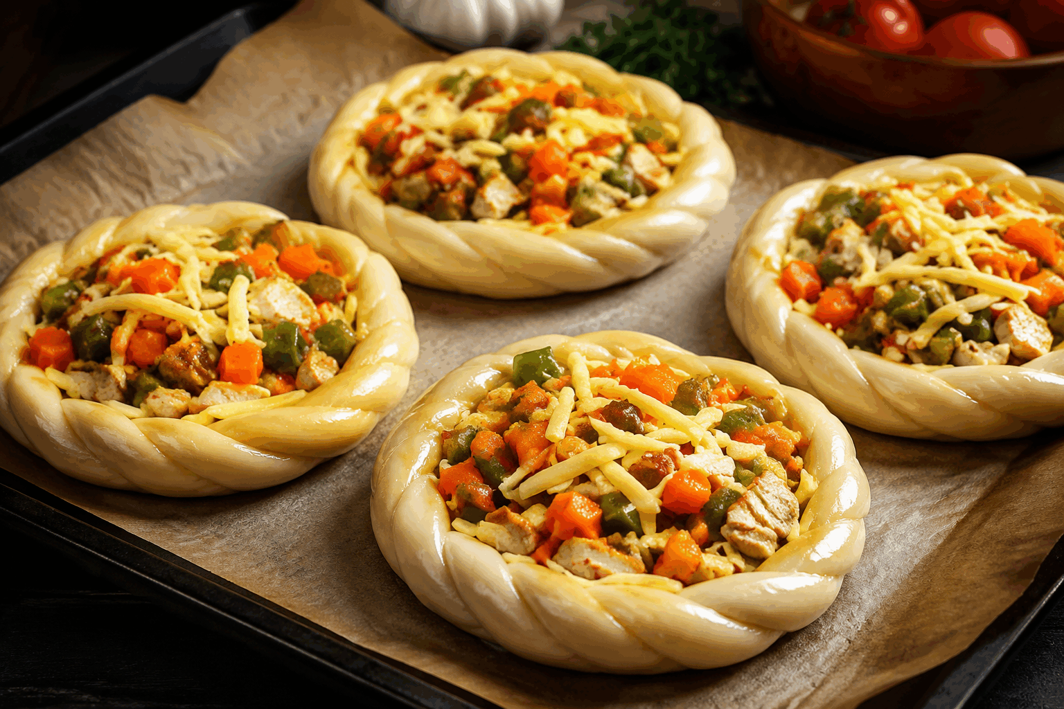 Un dîner étonnant sans assiette en 10 minutes, la recette qui va vous surprendre 😍 Description Découvrez un repas original, rapide et ludique qui se déguste sans assiette : parfait pour une soirée décontractée ou un pique-nique improvisé. Frais et savoureux, ce dîner combine des saveurs équilibrées et une présentation surprenante qui ravira vos invités. Cette recette mise sur la simplicité et la créativité en exploitant des ingrédients faciles, parfaitement adaptés à une préparation express de 10 minutes. Informations Temps de préparation : 8 minutes Temps de cuisson : 2 minutes Nombre de portions : 2 personnes Difficulté : Facile Ingrédients Pour la base 2 grandes feuilles de laitue iceberg 4 tranches fines de pain de mie complet 50 g de fromage frais (type chèvre ou cream cheese) Pour la garniture 100 g de blanc de poulet cuit (type rôti ou grillé), coupé en fines lamelles 50 g de tomates cerises, coupées en deux 1/2 avocat mûr, tranché 1 petite carotte râpée Quelques feuilles de coriandre fraîche 1 cuillère à soupe de mayonnaise ou sauce au yaourt Sel, poivre du moulin Un filet d’huile d’olive Préparation Rincez les feuilles de laitue et séchez-les délicatement. Réservez. Faites légèrement griller les tranches de pain de mie, puis étalez-y le fromage frais sur chaque tranche. Disposez les lamelles de blanc de poulet sur le fromage, ajoutez ensuite les tomates cerises, les tranches d’avocat et la carotte râpée. Assaisonnez avec un filet d’huile d’olive, du sel, du poivre et ajoutez quelques feuilles de coriandre. Terminez en déposant un peu de mayonnaise ou sauce au yaourt sur la garniture. Enroulez chaque préparation dans une feuille de laitue pour créer des wraps frais et sans assiette. Servez immédiatement pour profiter de la fraîcheur des ingrédients et de la simplicité du dîner. Astuces Choisissez une laitue iceberg bien fraîche et ferme pour bien maintenir la garniture lors de la dégustation. Vous pouvez remplacer le blanc de poulet par du poisson fumé ou du tofu grillé selon vos préférences. Pour une touche croquante, ajoutez des noix concassées ou des graines de tournesol. Préparez les ingrédients à l’avance, mais assemblez les wraps juste avant de servir pour éviter que la laitue ne ramollisse. Service Servez ce dîner surprenant nature ou accompagné d’une salade verte croquante. Idéal pour une soirée décontractée entre amis ou un repas léger au bureau, son format pratico-pratique sans assiette conviendra parfaitement aux petites faims et aux moments où l’on souhaite manger léger et vite.