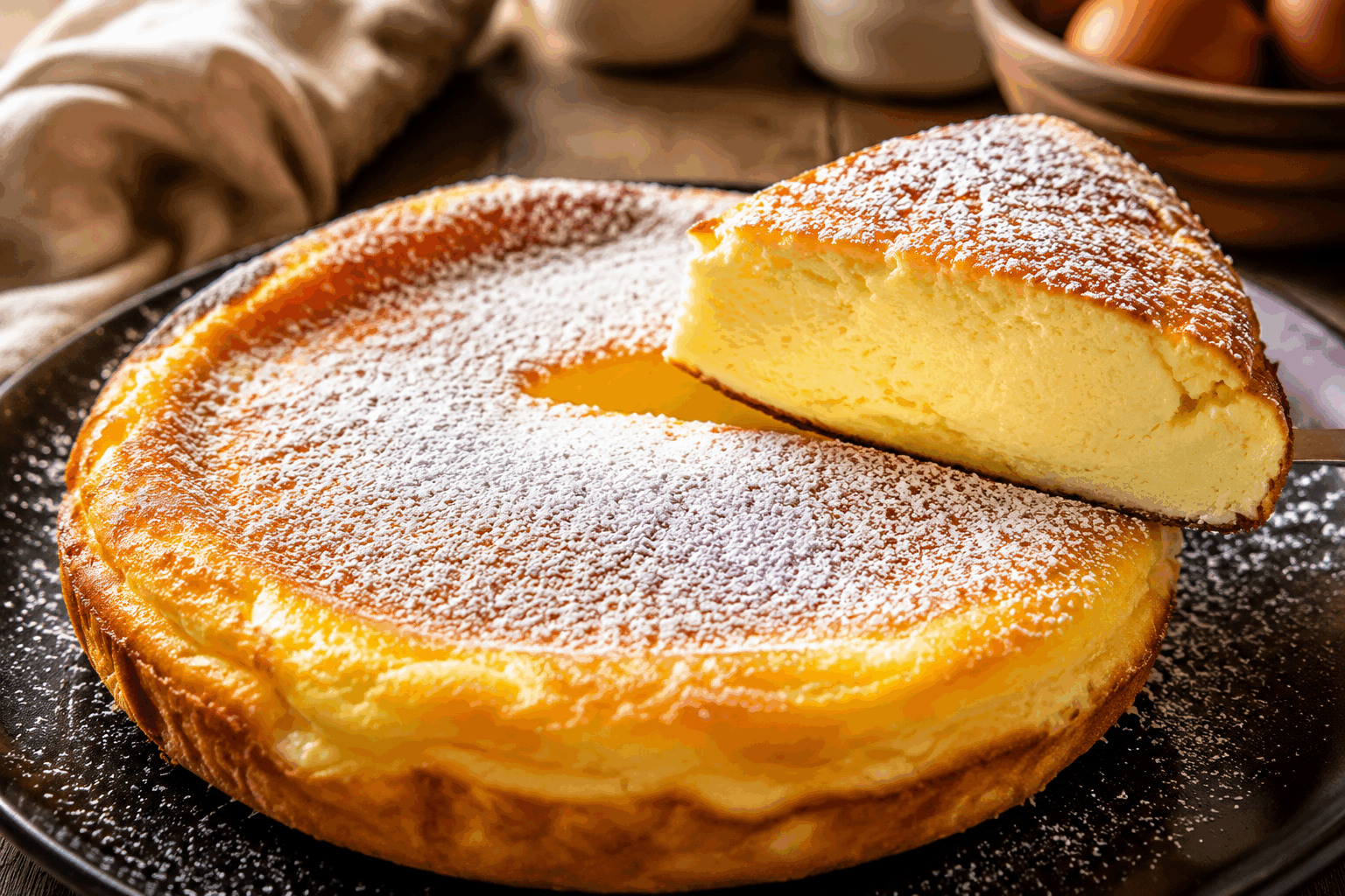 Un gâteau ultra crémeux sans farine en 5 minutes avec du yaourt, à tester vite ! 🔥 Description Ce gâteau est une douceur légère et fondante, idéale pour les amateurs de textures crémeuses et moelleuses. Sans farine, il mise sur le yaourt pour apporter une onctuosité naturelle et une légère touche acidulée. Très rapide à préparer, il s’adapte parfaitement à une envie gourmande de dernière minute. Informations Temps de préparation : 5 minutes Temps de cuisson : 25 minutes Nombre de portions : 6 personnes Difficulté : Facile Ingrédients Pour le gâteau 3 œufs 1 pot de yaourt nature (125 g) 1 pot de sucre (utiliser le pot de yaourt comme mesure, soit environ 125 g) 1 pot d’huile végétale neutre (tournesol ou colza) 1 sachet de levure chimique (environ 11 g) 1 cuillère à soupe de maïzena (ou fécule de maïs) Une pincée de sel 1 cuillère à café d’extrait de vanille (facultatif) Préparation Préchauffe le four à 180°C (th. 6). Dans un saladier, casse les œufs et fouette-les vivement avec le sucre jusqu’à ce que le mélange blanchisse et devienne mousseux. Ajoute le yaourt, l’huile et l’extrait de vanille puis mélange bien pour obtenir une préparation homogène. Incorpore la levure, la maïzena et la pincée de sel. Mélange délicatement pour éviter les grumeaux. Verse la pâte dans un moule à cake ou à manqué préalablement graissé ou tapissé de papier sulfurisé. Enfourne pour environ 25 minutes. Vérifie la cuisson avec la pointe d’un couteau qui doit ressortir sèche. Laisse tiédir avant de démouler pour préserver toute la texture crémeuse du gâteau. Astuces Utilise un yaourt nature entier pour plus d’onctuosité, mais un yaourt à 0% fonctionnera aussi avec une texture plus légère. Si tu n’as pas de maïzena, remplace-la par un peu plus de yaourt ou une cuillère à soupe de farine d’amande pour garder la douceur. Pense à bien graisser le moule ou utiliser du papier cuisson pour faciliter le démoulage. Tu peux ajouter des zestes de citron ou d’orange pour parfumer subtilement le gâteau. Service Ce gâteau se savoure tiède ou froid, accompagné d’un coulis de fruits rouges, d’une compote ou simplement d’un thé. Il est parfait pour un goûter express ou un dessert léger après un repas convivial.