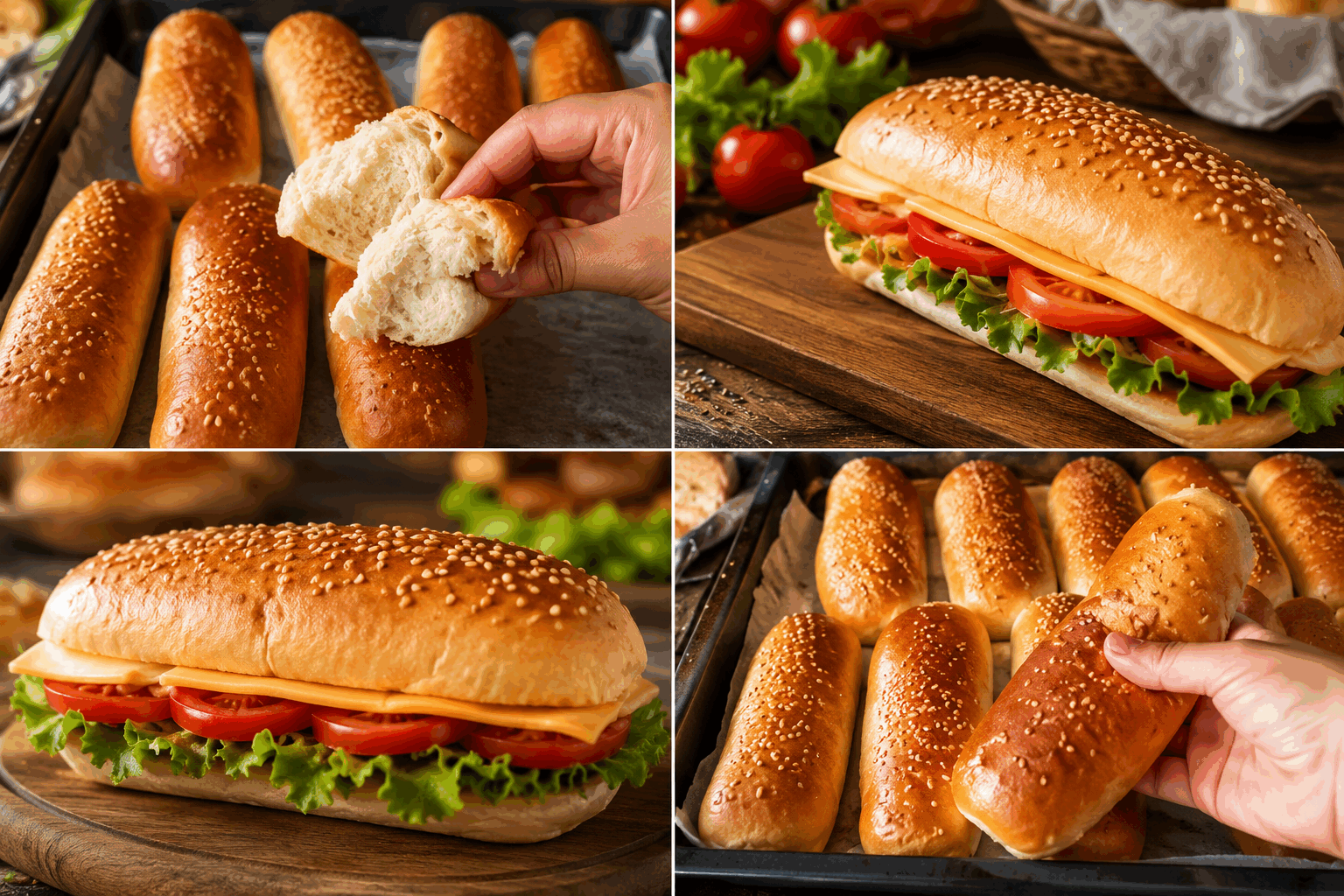 Un pain sandwich moelleux en 5 minutes, la recette facile qui change tout 🔥 Description Découvrez une recette rapide et simple pour réaliser un pain sandwich moelleux en seulement 5 minutes de préparation. Parfait pour accompagner vos sandwichs maison, ce pain léger et tendre surprendra par sa texture agréable. Idéal pour des repas express ou des collations gourmandes à tout moment de la journée. Informations Temps de préparation : 5 minutes Temps de cuisson : 15 minutes Nombre de portions : 6 sandwichs Difficulté : Facile Ingrédients Pour le pain 250 g de farine de blé T45 1 sachet (7 g) de levure chimique 1 cuillère à café de sucre 1 cuillère à café de sel fin 150 ml de lait tiède 30 g de beurre fondu 1 œuf Préparation Préchauffez votre four à 180°C (th.6). Dans un grand bol, mélangez la farine, la levure chimique, le sucre et le sel. Faites un puits au centre, puis ajoutez le lait tiède, le beurre fondu et l'œuf. Mélangez rapidement avec une cuillère en bois ou une spatule jusqu'à obtenir une pâte homogène, légèrement collante. Versez la pâte dans un moule à cake préalablement beurré ou chemisé de papier cuisson. Lissez le dessus avec une spatule humide pour une surface régulière. Enfournez pour environ 15 minutes, ou jusqu’à ce que le pain soit doré et que la pointe d’un couteau ressorte sèche. Laissez tiédir avant de démouler, puis coupez en tranches pour composer vos sandwichs. Astuces Utilisez du lait tiède, pas chaud, pour ne pas tuer la levure chimique et favoriser une meilleure levée. Pour un pain encore plus moelleux, vous pouvez remplacer la farine classique par moitié farine de blé et moitié farine de maïs fine. Si vous souhaitez parfumer votre pain, ajoutez une cuillère à soupe d’herbes fraîches ciselées comme du basilic ou du thym. Conservez le pain dans un sac plastique hermétique pour préserver son moelleux plusieurs jours. Service Servez ce pain sandwich moelleux coupé en tranches épaisses, garni de jambon, fromage, crudités ou tout autre ingrédient selon vos envies. Parfait pour un déjeuner rapide, un pique-nique ou une pause gourmande, il accompagne parfaitement des salades fraîches ou des soupes légères.