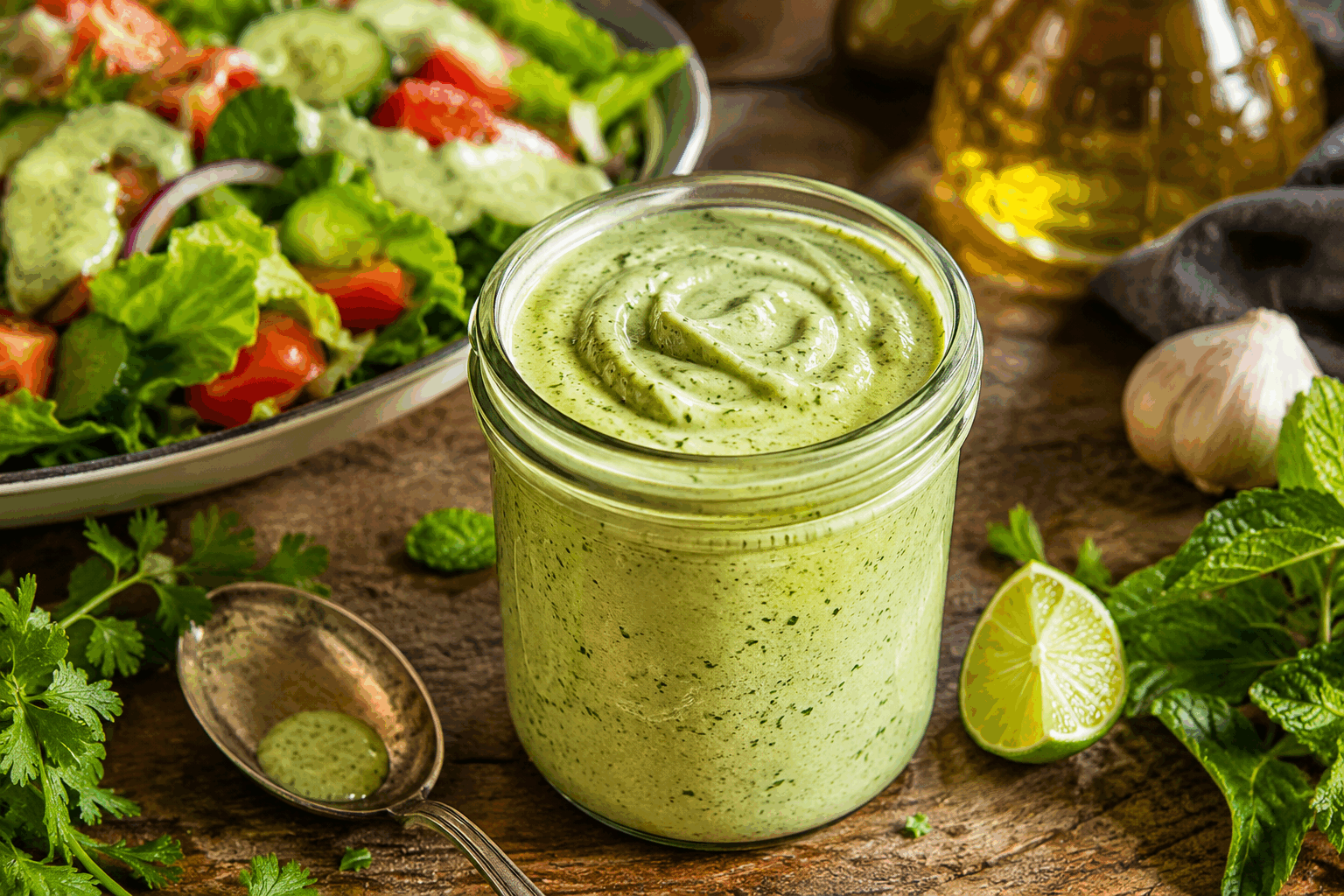 Une sauce au yaourt onctueuse en 5 minutes, légère et sans huile, parfaite pour tous vos plats ! 🔥 Description Cette sauce au yaourt onctueuse est rapide à préparer, légère et sans ajout d’huile, idéale pour accompagner une grande variété de plats. Sa texture crémeuse et sa fraîcheur apportent une touche de douceur et de légèreté à vos salades, viandes ou légumes grillés. Parfaite pour un repas sain et savoureux, elle se réalise en seulement 5 minutes. Informations Temps de préparation : 5 minutes Temps de cuisson : 0 minute Nombre de portions : 4 personnes Difficulté : Facile Ingrédients Pour la sauce au yaourt 200 g de yaourt nature grec ou à la grecque 1 cuillère à soupe de jus de citron frais 1 cuillère à soupe de moutarde douce 1 gousse d’ail finement hachée 1 cuillère à soupe de ciboulette ciselée 1 cuillère à soupe de persil plat ciselé Sel fin, selon le goût Poivre noir du moulin, selon le goût Préparation Dans un bol, versez le yaourt nature grec. Ajoutez le jus de citron et la moutarde, puis mélangez vivement pour obtenir une texture lisse. Incorporez l’ail haché ainsi que les herbes fraîches ciselées. Salez et poivrez selon votre goût, puis mélangez une dernière fois. Laissez reposer la sauce au réfrigérateur 5 minutes pour que les saveurs se développent avant de servir. Astuces Pour une sauce encore plus onctueuse, utilisez un yaourt nature grec bien épais. Remplacez la moutarde douce par de la moutarde à l’ancienne pour une touche plus relevée. Variez les herbes fraîches selon vos envies : coriandre, aneth ou basilic fonctionnent très bien. Conservez la sauce au frais dans une boîte hermétique et utilisez-la dans les 2 jours. Service Servez cette sauce au yaourt en accompagnement de salades composées, de légumes grillés, de viandes blanches ou de poissons. Elle est parfaite pour une cuisine légère et fraîche, et s’adapte aussi bien aux repas estivaux qu’aux dîners rapides en semaine.
